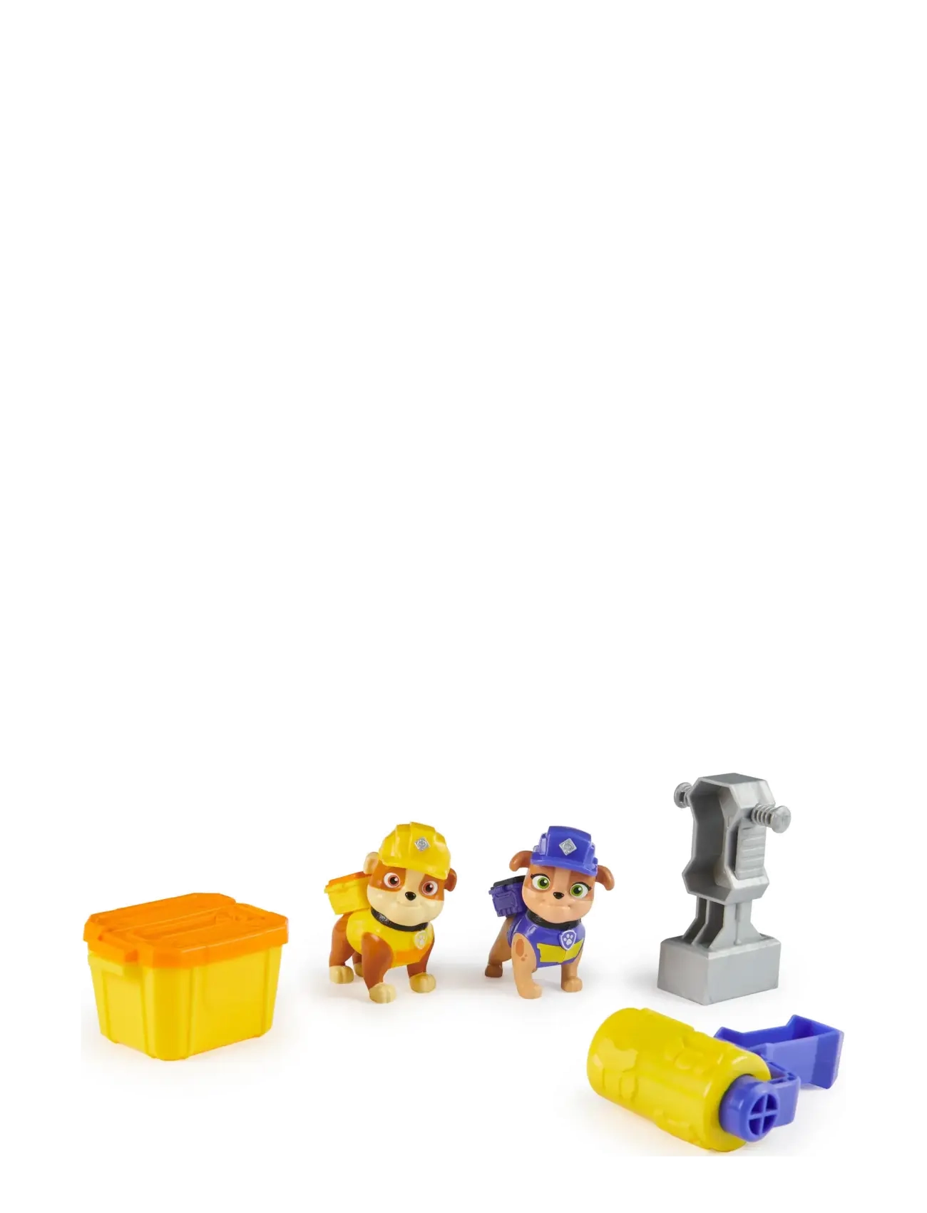 Paw Patrol Rubble & Crew Figure 2 Pack - Rubble & Mix - Leksakssets & Figurer - MULTI / multi