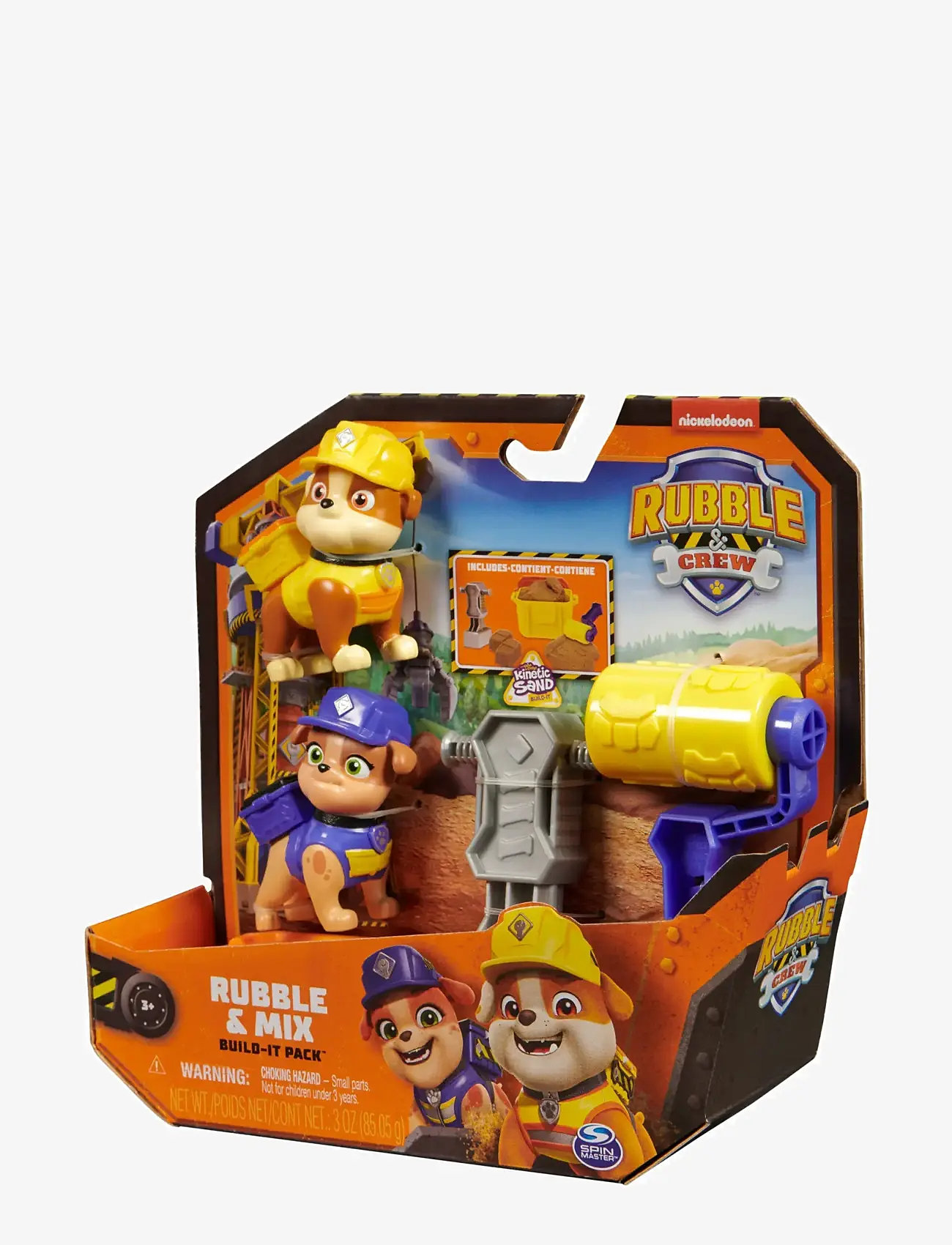 Paw Patrol - Rubble & Crew Figure 2 Pack - Rubble & Mix - dyr - multi - 5