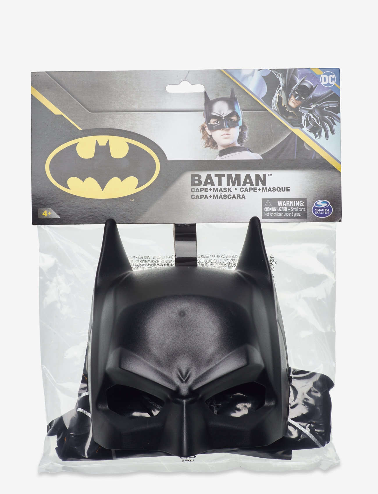 Batman - Batman Cape & Mask Set - maskeradkläder - multi - 0