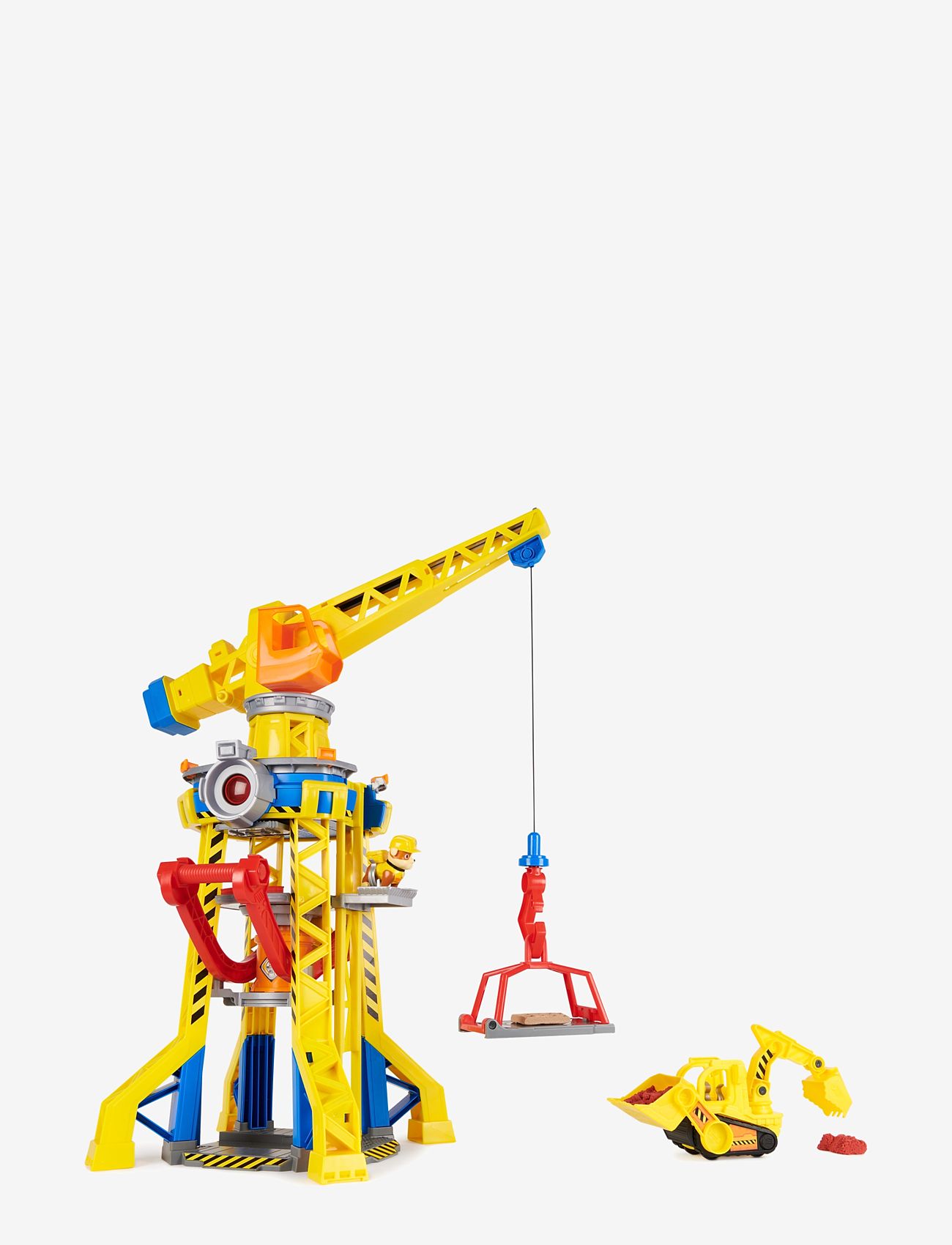 Paw Patrol - Rubble & Crew Bark Yard Crane Tower Playset - byggekøretøjer - multi - 2