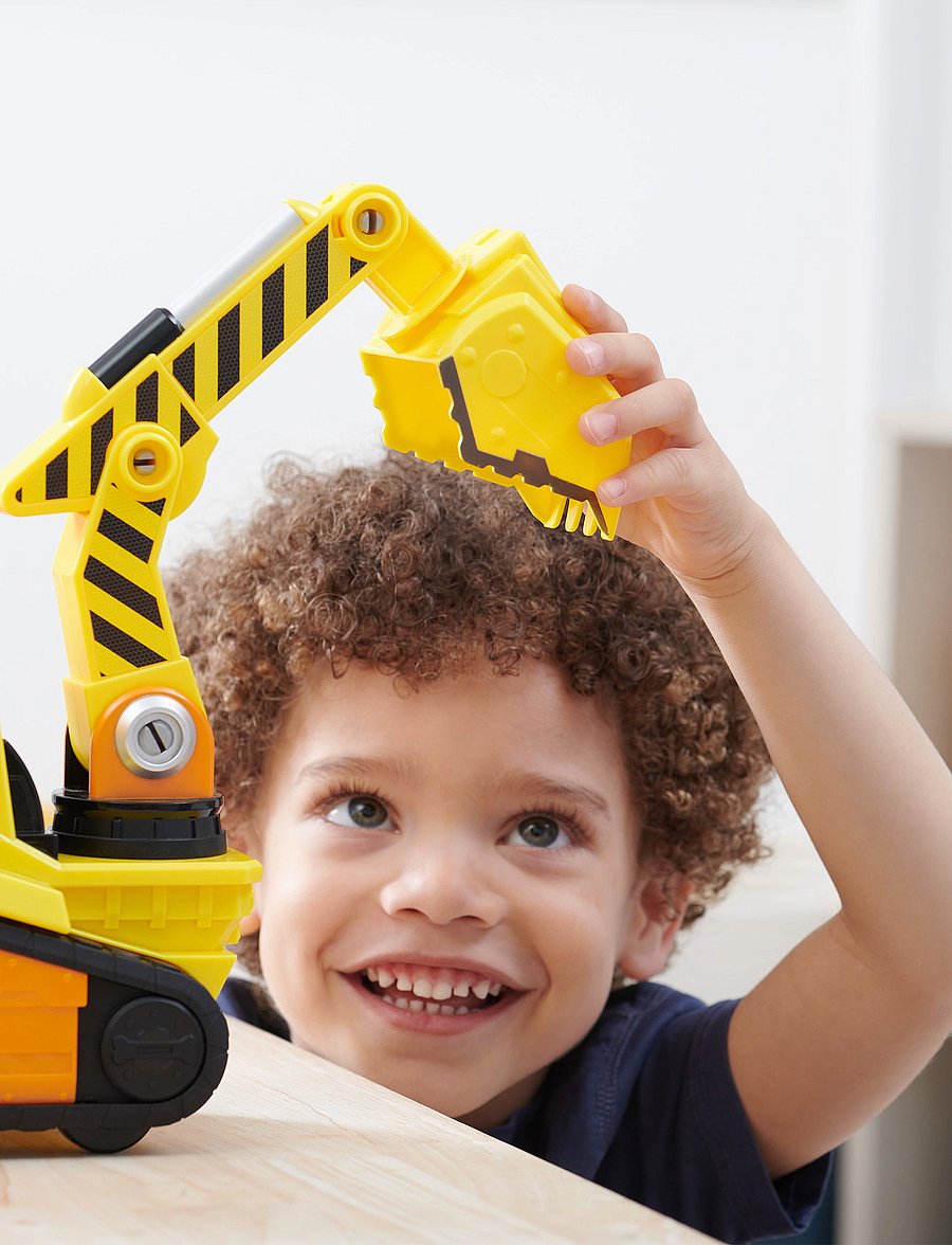 Paw Patrol - Rubble & Crew Deluxe Rubble Vehicle - lekset - multi - 0