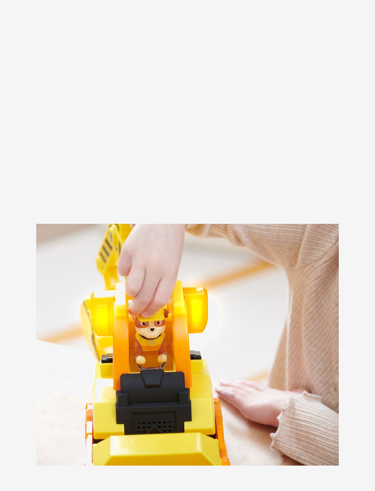 Paw Patrol - Rubble & Crew Deluxe Rubble Vehicle - play sets - multi - 3