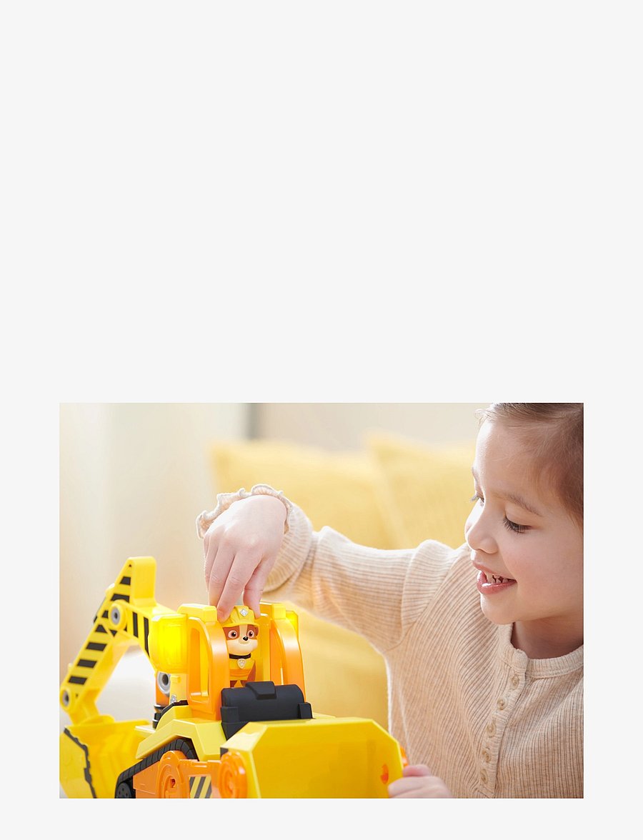 Paw Patrol - Rubble & Crew Deluxe Rubble Vehicle - lekset - multi - 5