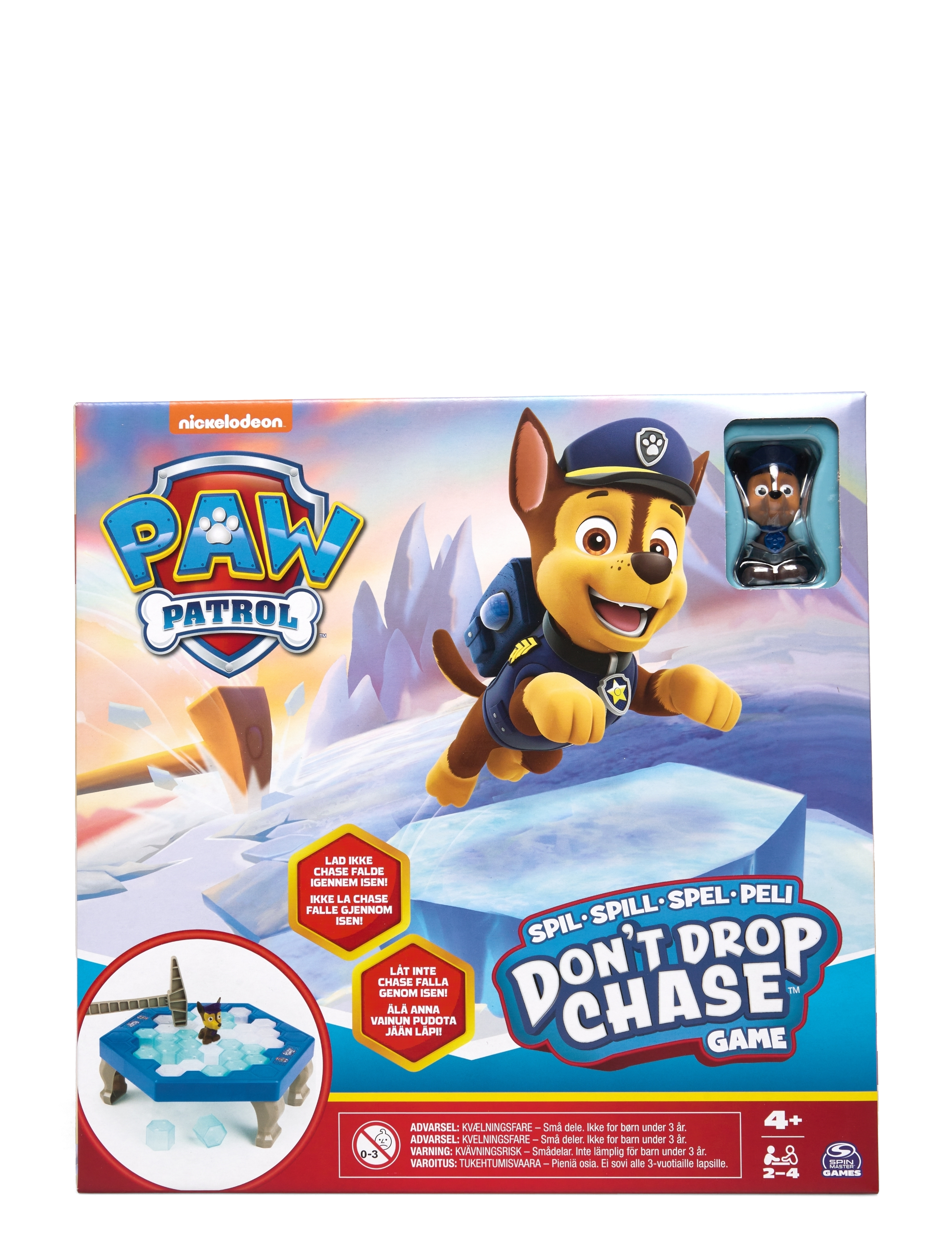 Paw Patrol Paw Patrol Don't Drop Chase Dk/No/Fi/Se, One Size, Multi/patterned, Puslespil Og Spil > Spil, Unisex