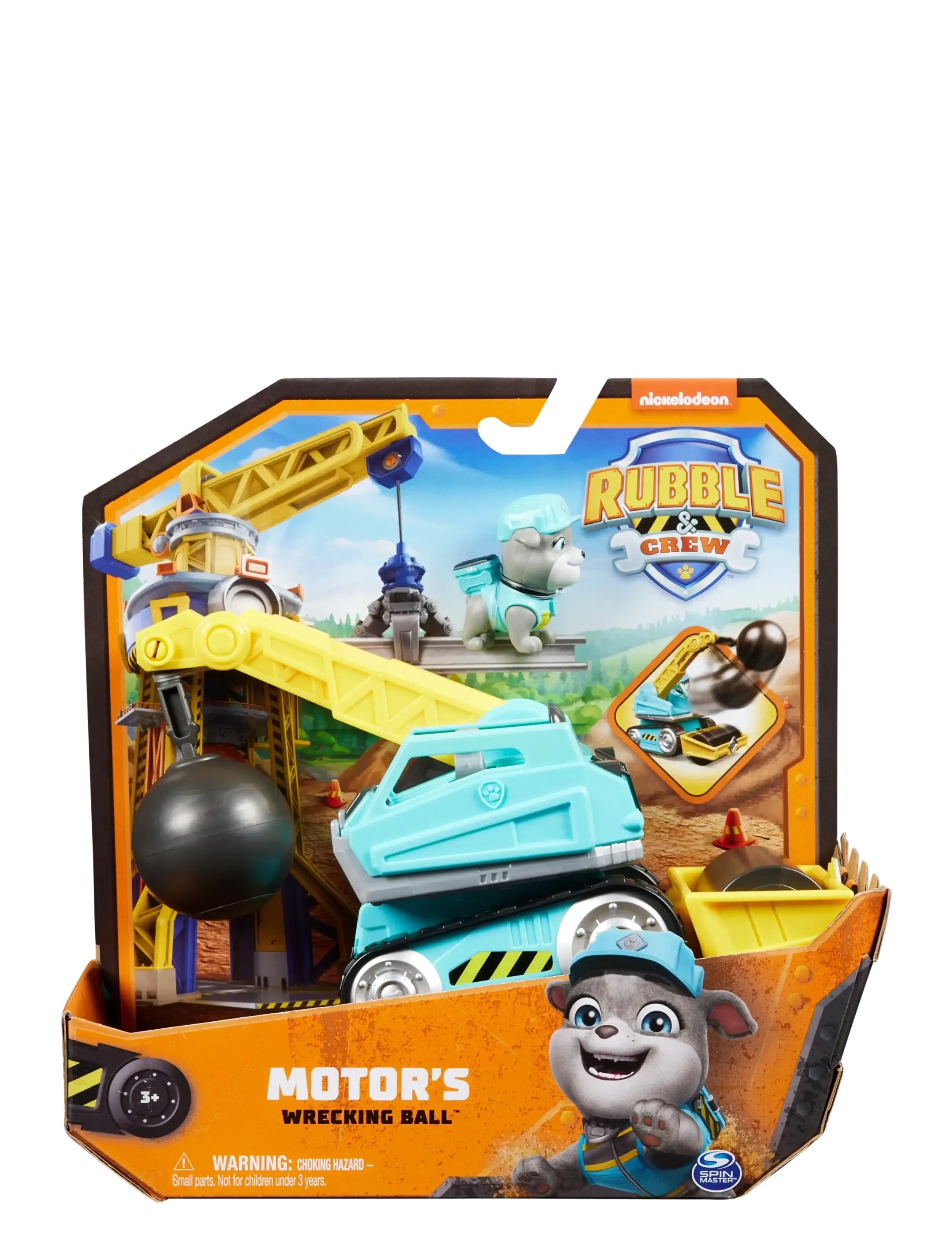 Paw Patrol Rubble & Crew Core Vehicle - Motor, One Size, Blue, Legetøjskøretøjer > Byggebiler, Børn