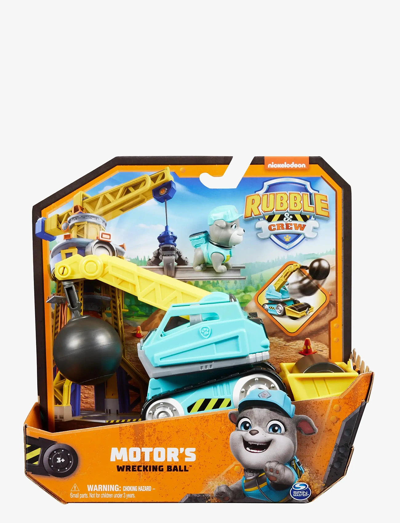 Paw Patrol - Rubble & Crew Core Vehicle - Motor - byggmaskiner - muti - 0