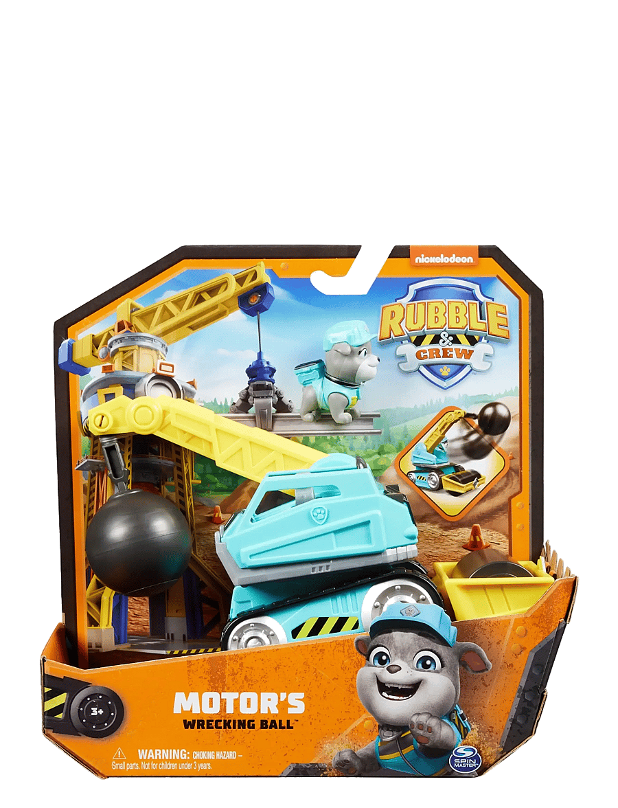 Paw Patrol - Rubble & Crew Core Vehicle - Motor - byggmaskiner - muti - 0