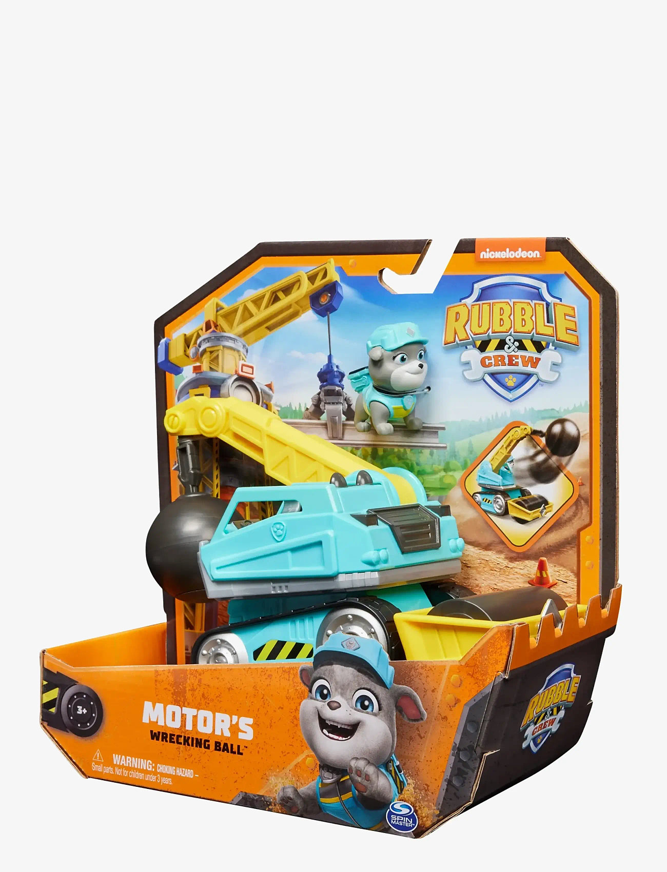 Paw Patrol - Rubble & Crew Core Vehicle - Motor - byggmaskiner - muti - 1