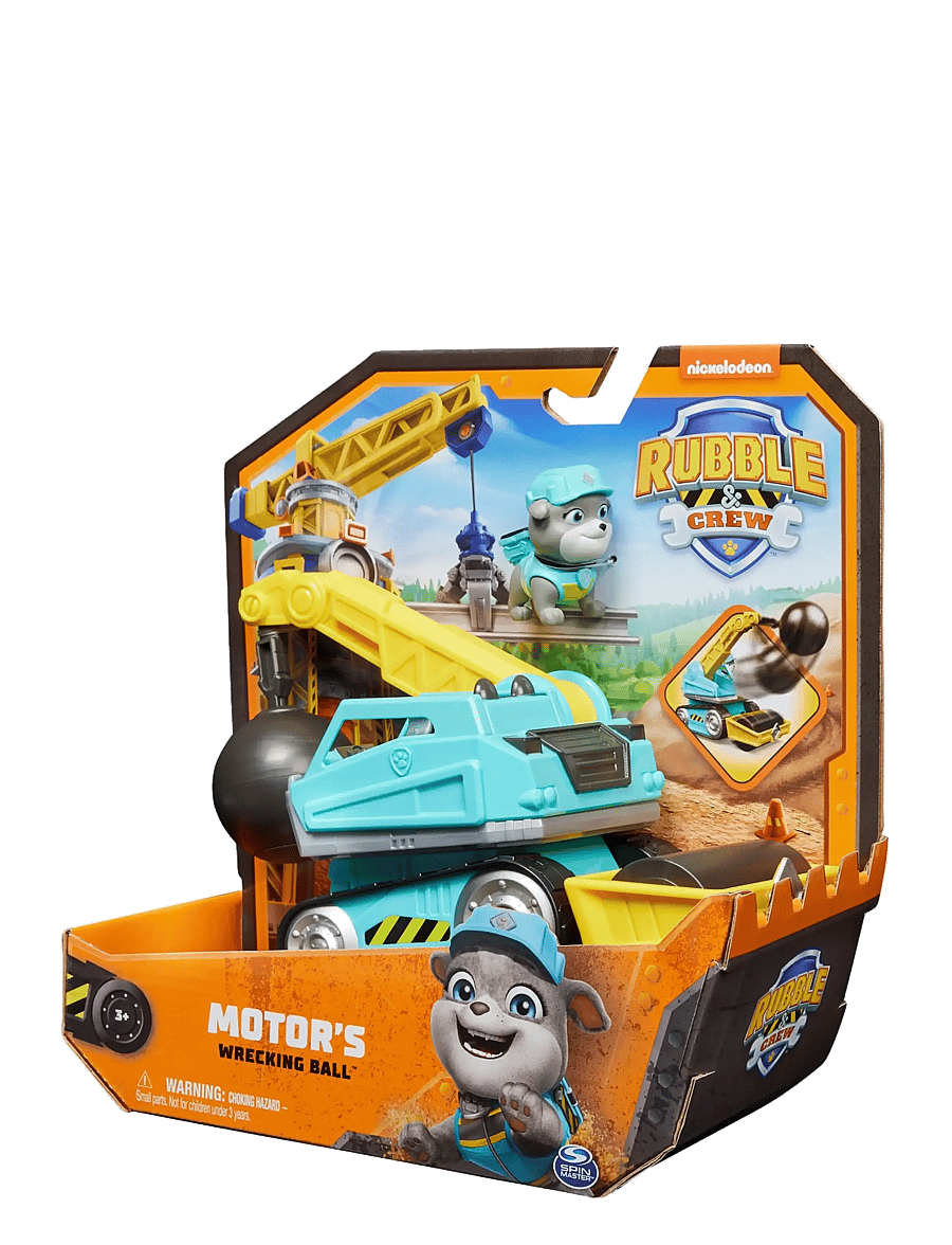 Paw Patrol - Rubble & Crew Core Vehicle - Motor - byggmaskiner - muti - 1