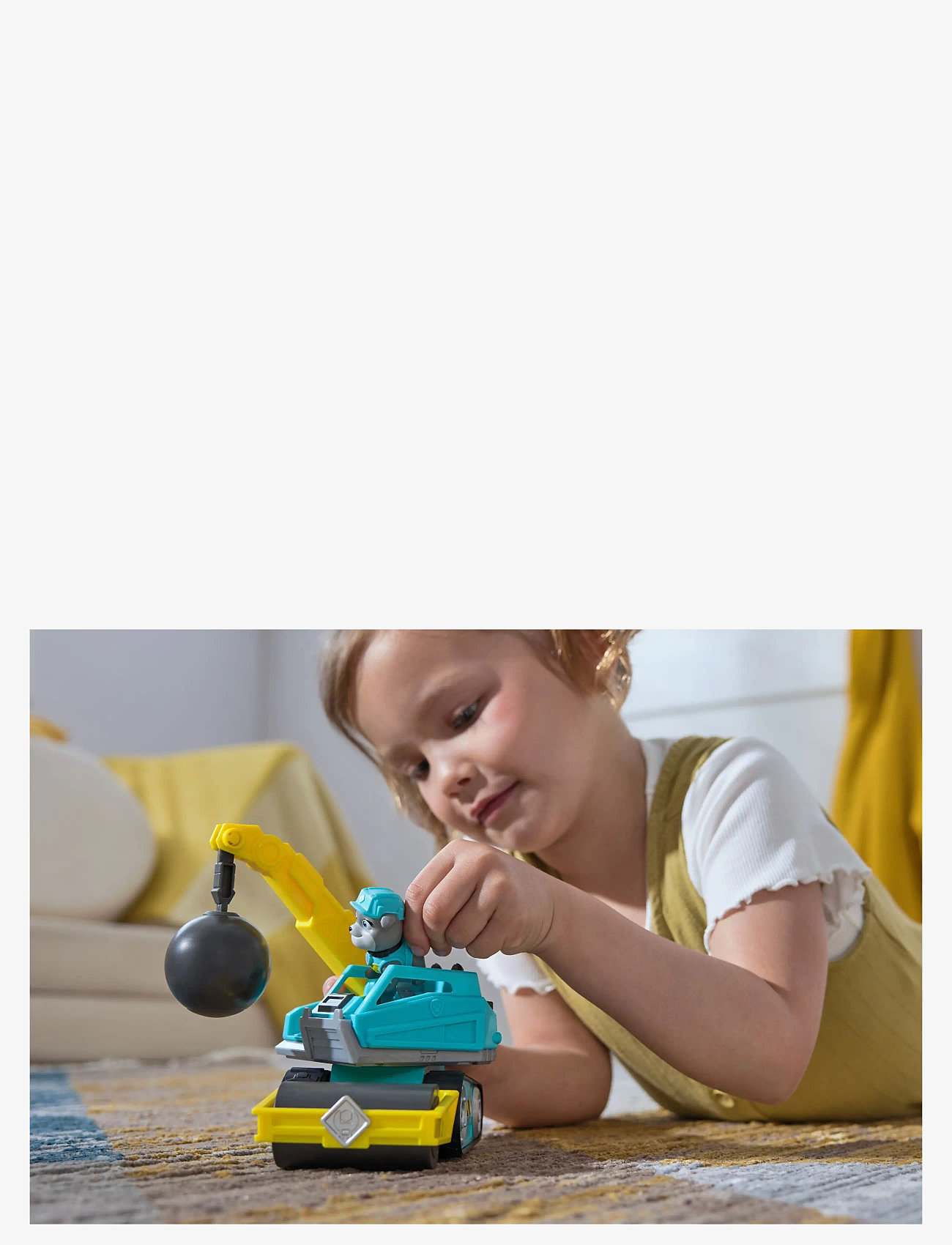 Paw Patrol - Rubble & Crew Core Vehicle - Motor - byggmaskiner - muti - 4