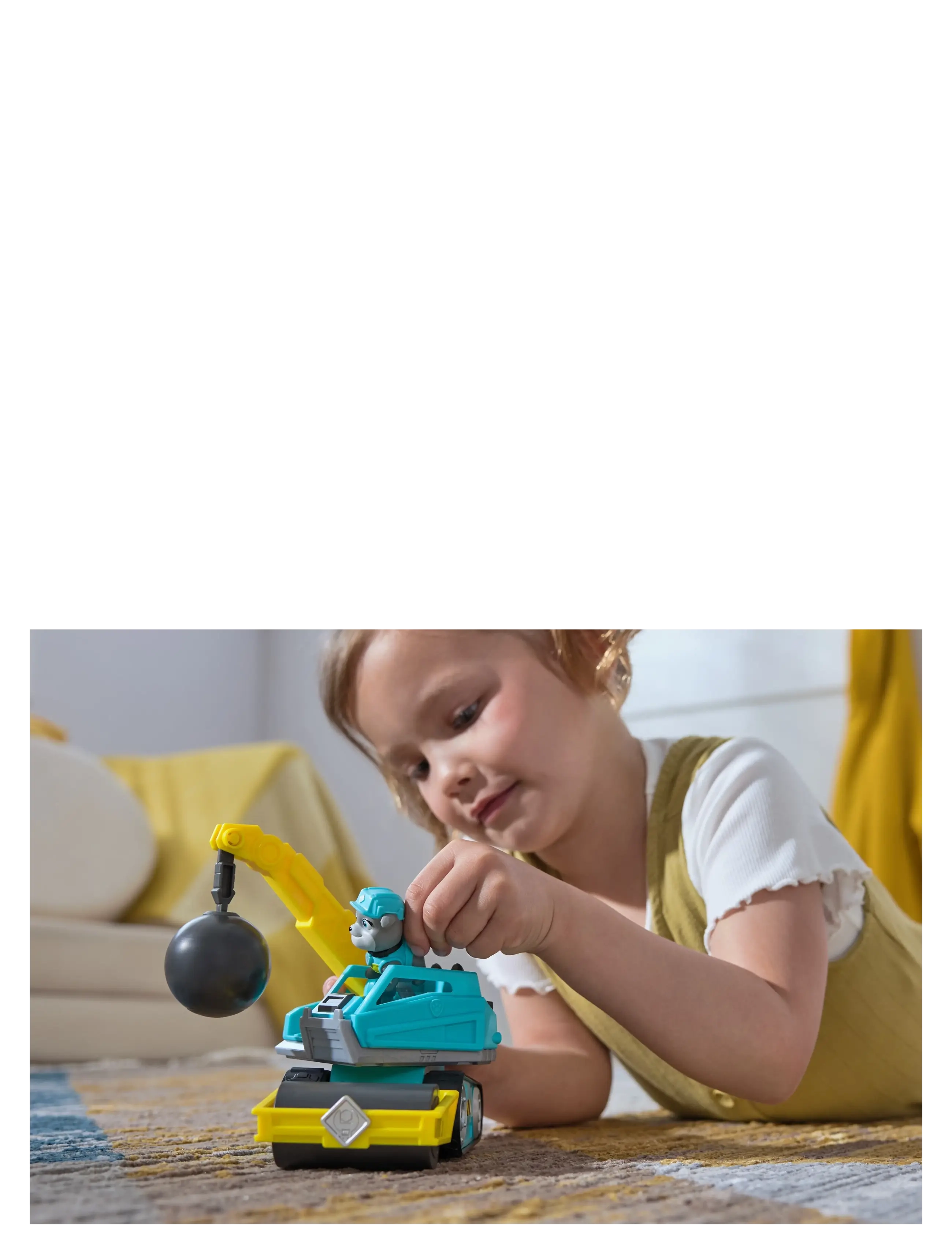 Paw Patrol - Rubble & Crew Core Vehicle - Motor - byggekøretøjer - muti - 4