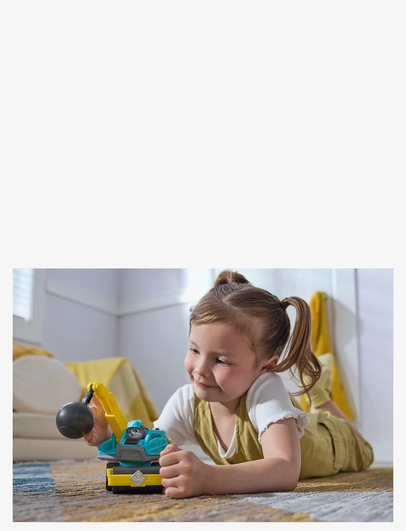 Paw Patrol - Rubble & Crew Core Vehicle - Motor - byggmaskiner - muti - 5