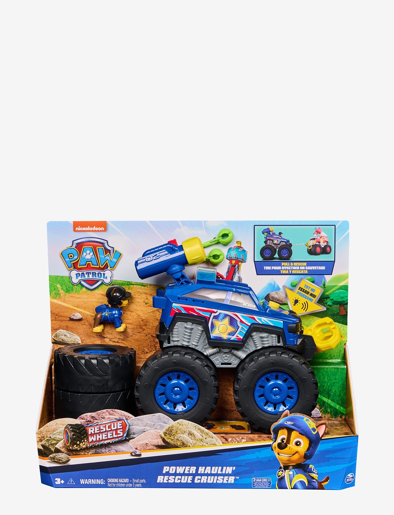 Paw Patrol - Paw Patrol Rescue Wheels Power Haulin Cruiser - legesæt - multi - 0