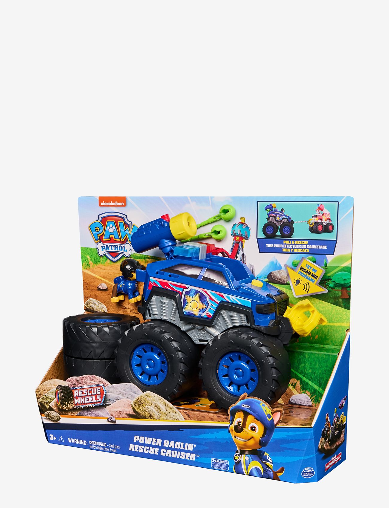 Paw Patrol - Paw Patrol Rescue Wheels Power Haulin Cruiser - legesæt - multi - 5