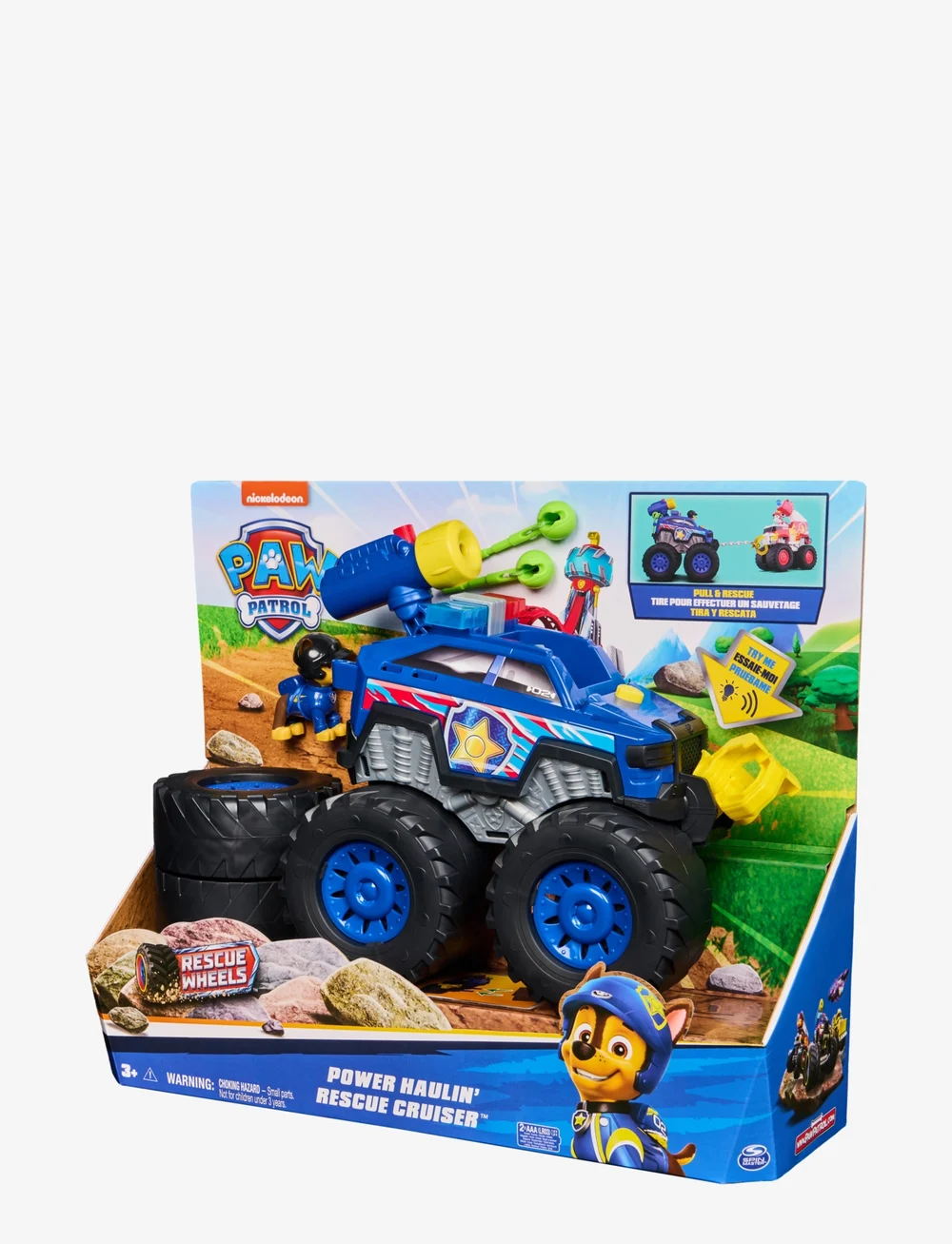 MAKI Paw Patrol Rescue Wheels Power Haulin Cruiser playsets action figures shop at Booztlet