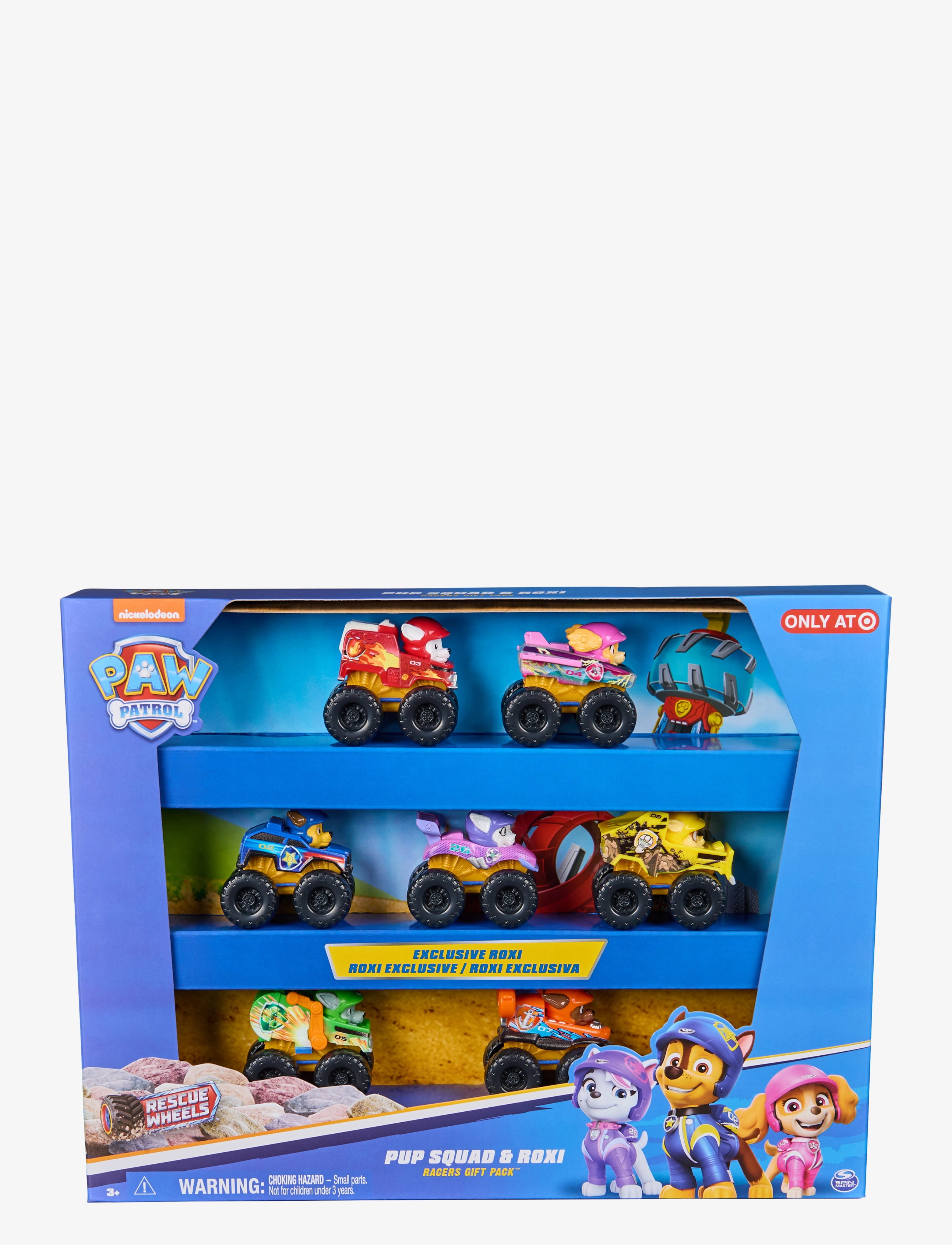 Paw Patrol Rescue Wheels Pup Squad Giftpack, Børn, Play Sæt, Multi/mønstret, Str: ONE SIZE