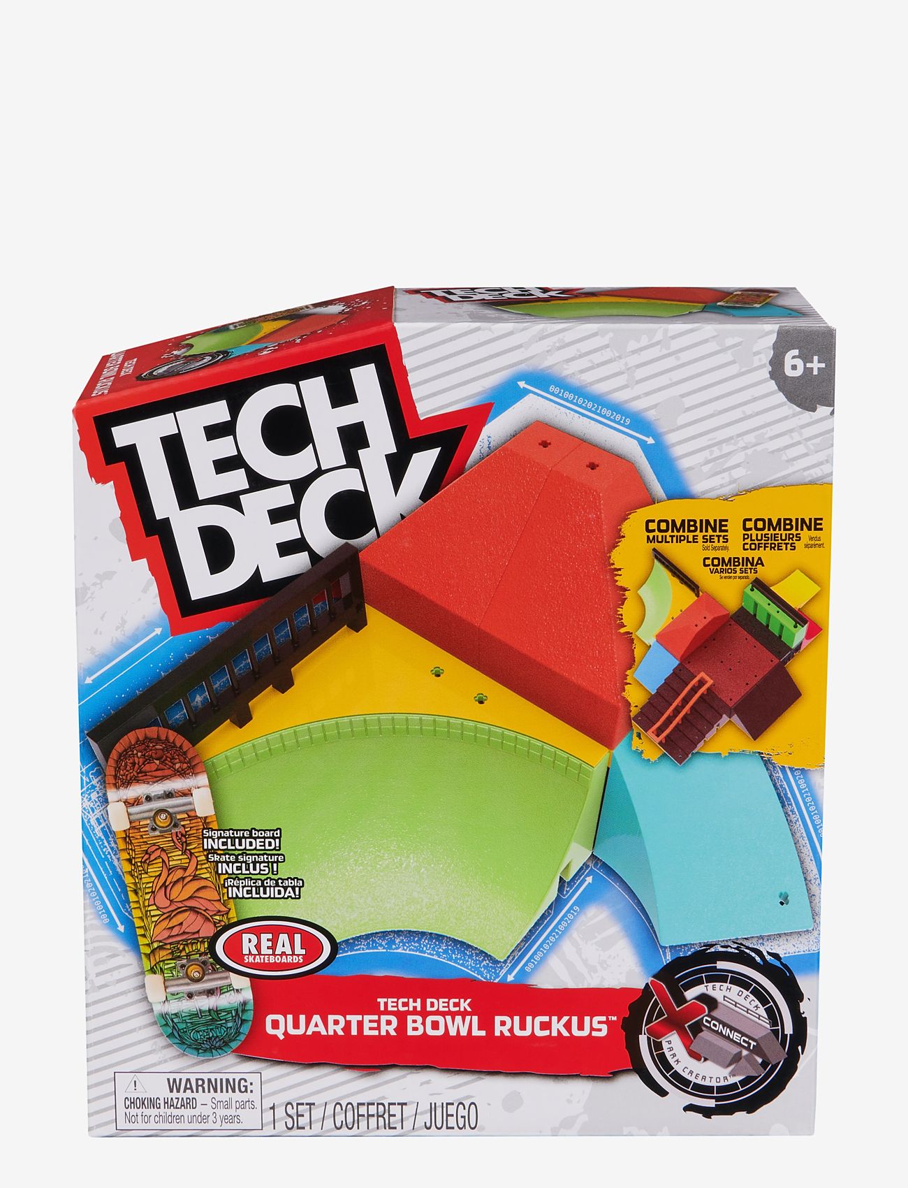 MAKI - Tech Deck Skate X-Connect Creator - Ultra Hip Jump - legesæt - multi - 0