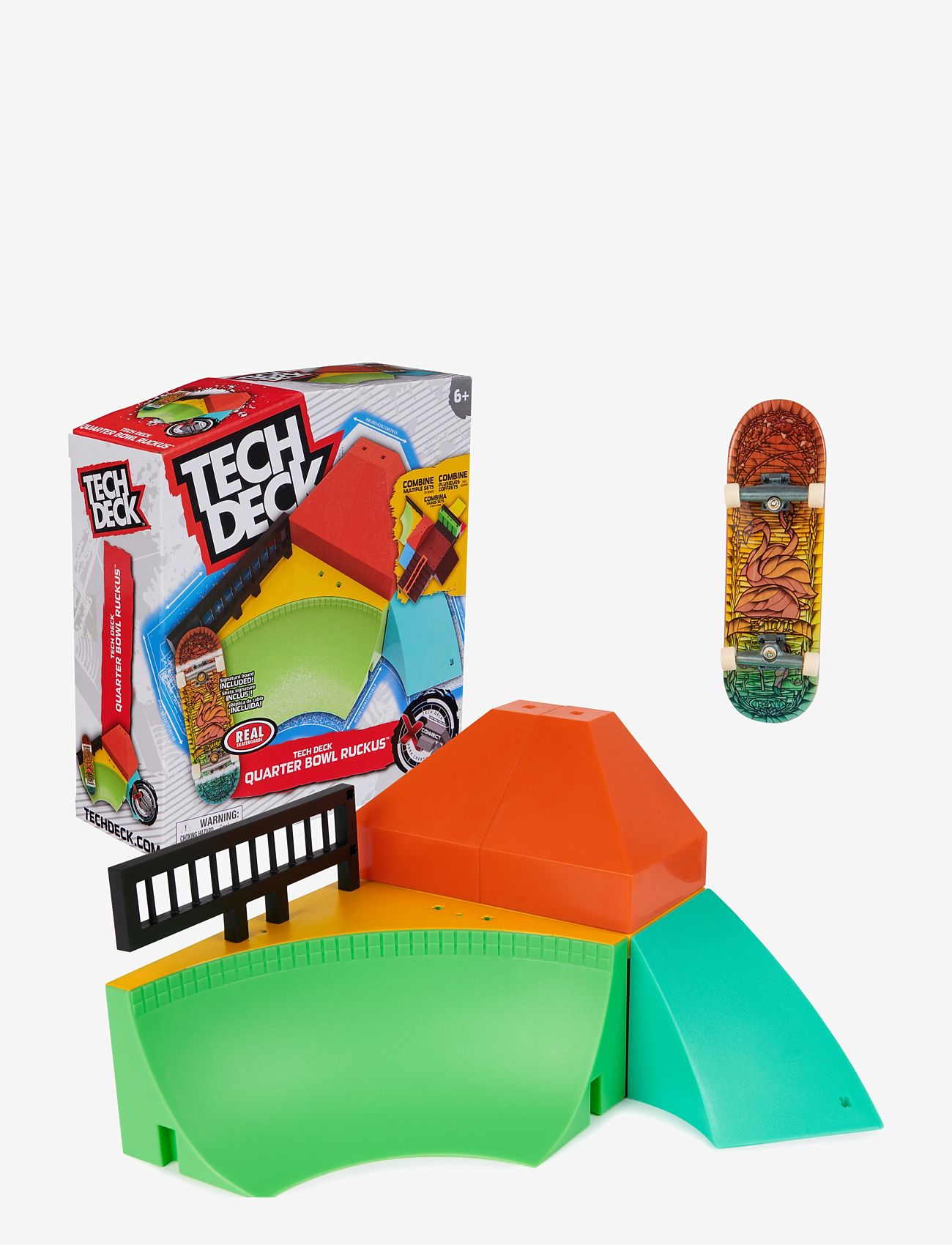 MAKI - Tech Deck Skate X-Connect Creator - Ultra Hip Jump - legesæt - multi - 1