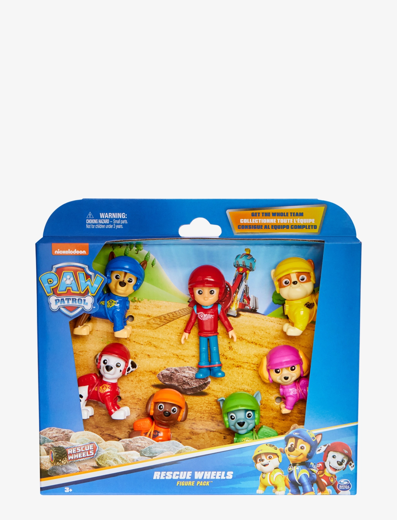 Paw Patrol Rescue Wheels Giftpack 7 Pack, Børn, Play Sæt, Multi/mønstret, Str: ONE SIZE