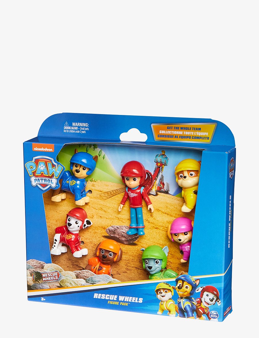Paw Patrol - Paw Patrol Rescue Wheels Giftpack 7 Pack - lekset - multi - 4