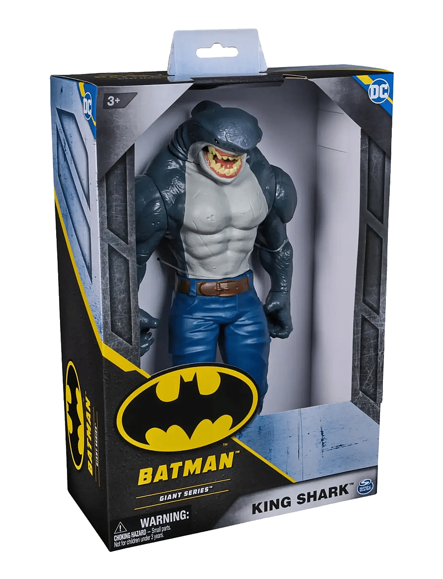 Batman - Batman Giant Figures 30 cm - King Shark - leikfangasett - muti - 3