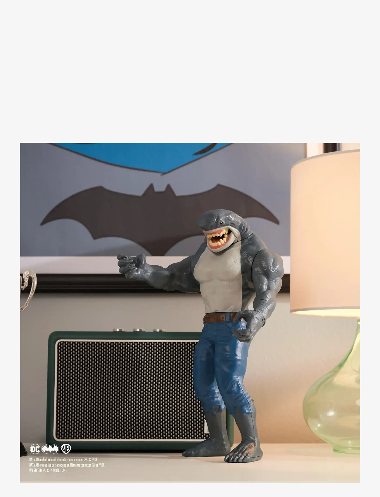 Batman - Batman Giant Figures 30 cm - King Shark - legesæt - muti - 5