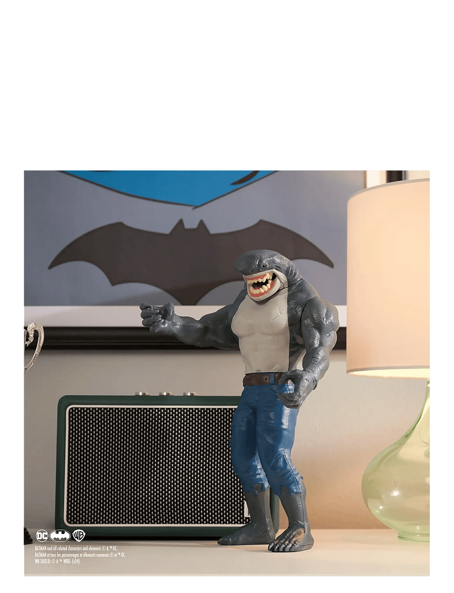 Batman - Batman Giant Figures 30 cm - King Shark - leikfangasett - muti - 5