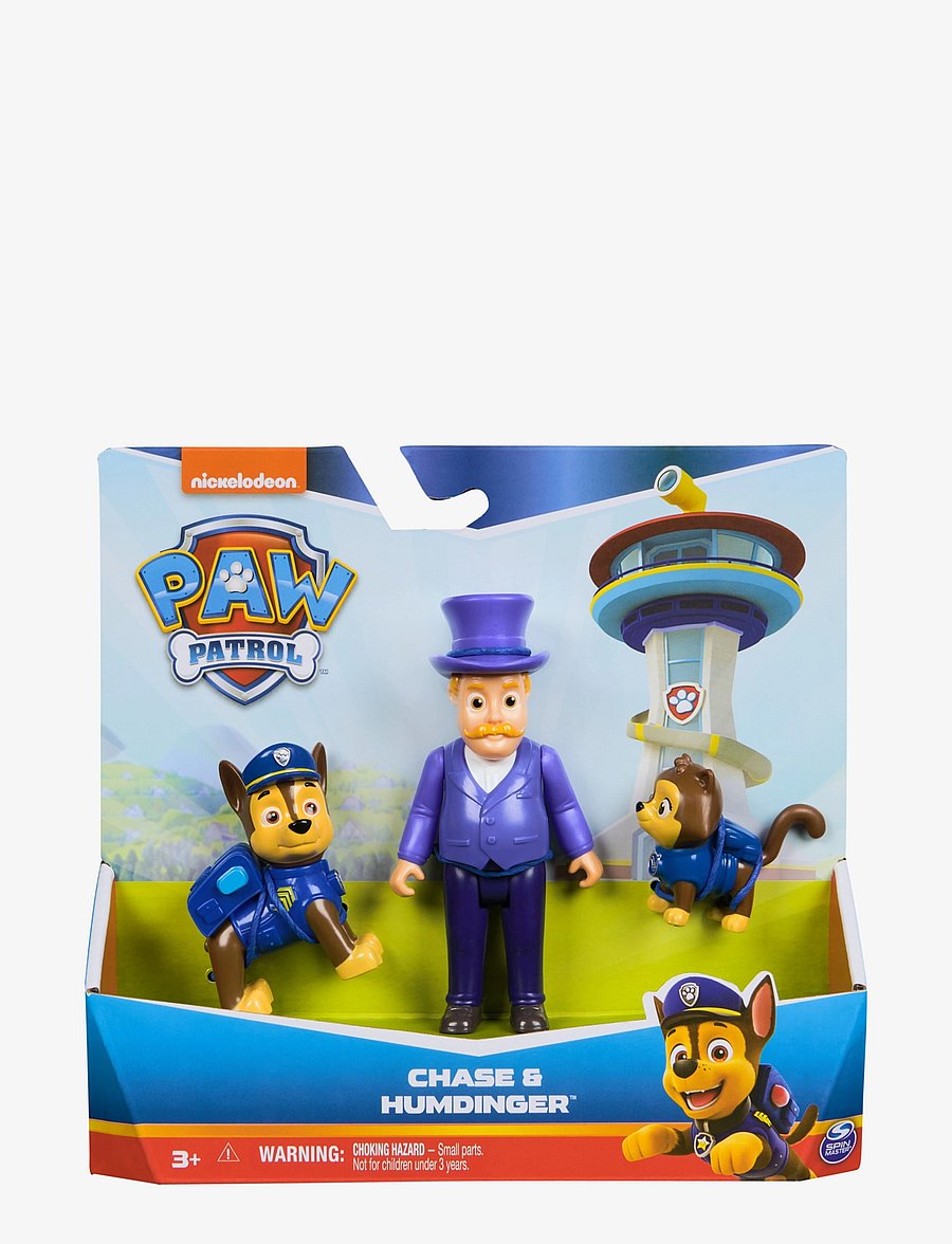 Paw Patrol - Paw Patrol Hero Pup - Humdinger & Chase - leikfangasett - multi - 0