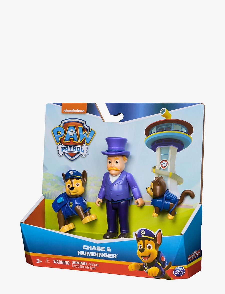 Paw Patrol - Paw Patrol Hero Pup - Humdinger & Chase - leikfangasett - multi - 4