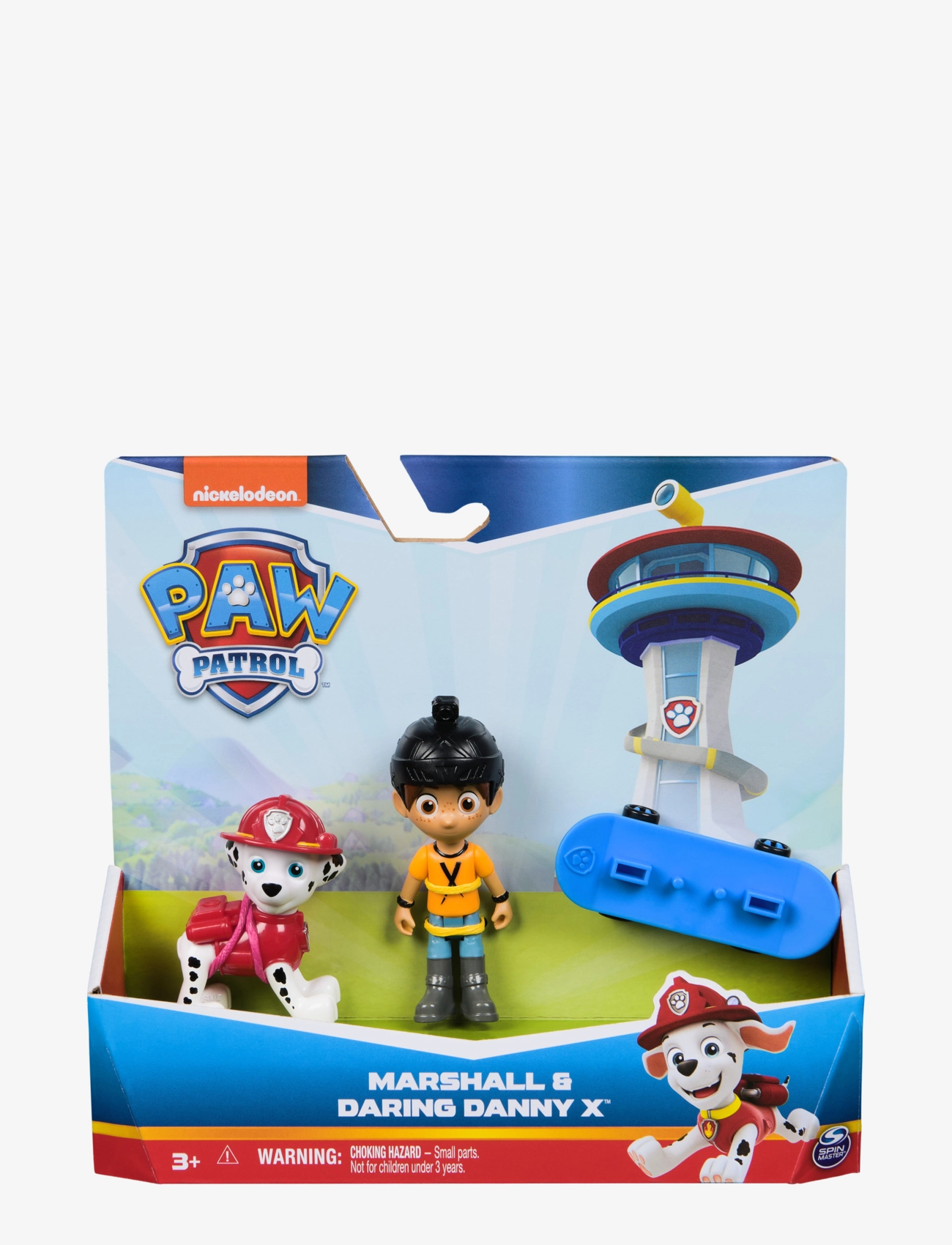 Paw Patrol Hero Pup Daring Danny & Marshall, Børn, Play Sæt, Multi/mønstret, Str: ONE SIZE