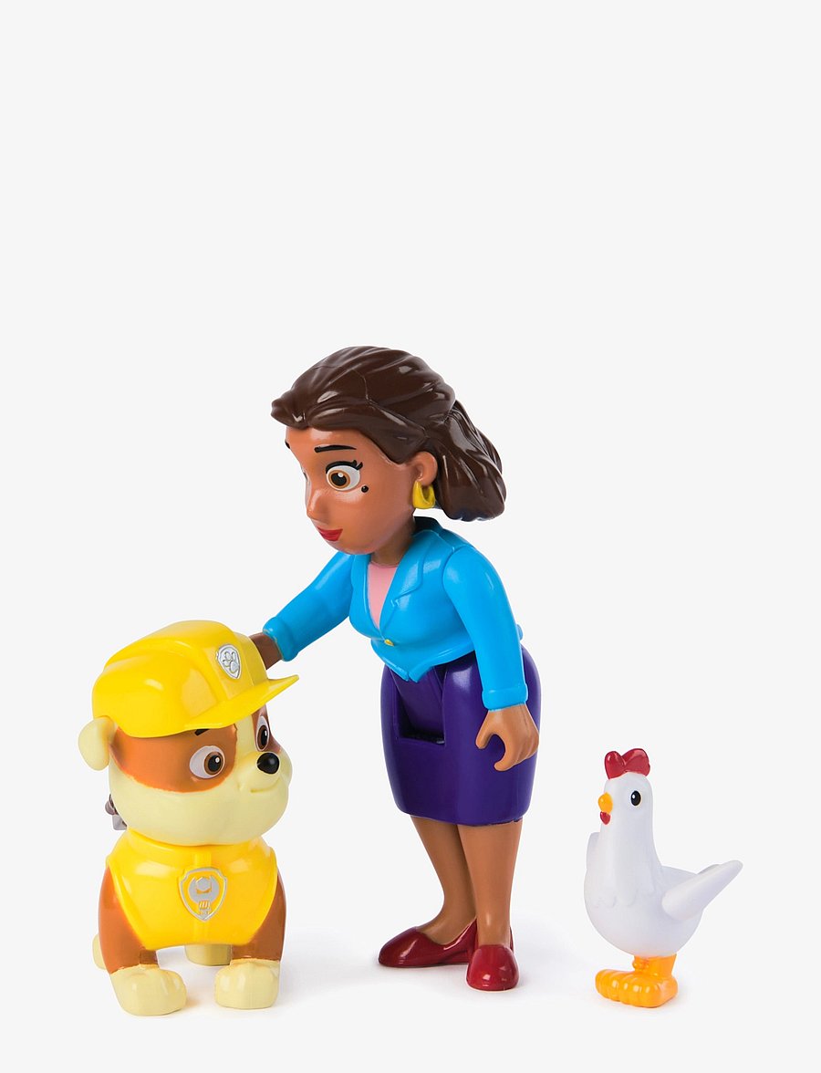 Paw Patrol - Paw Patrol Hero Pup - Mayor Goodway & Rubble - legesæt - multi - 1