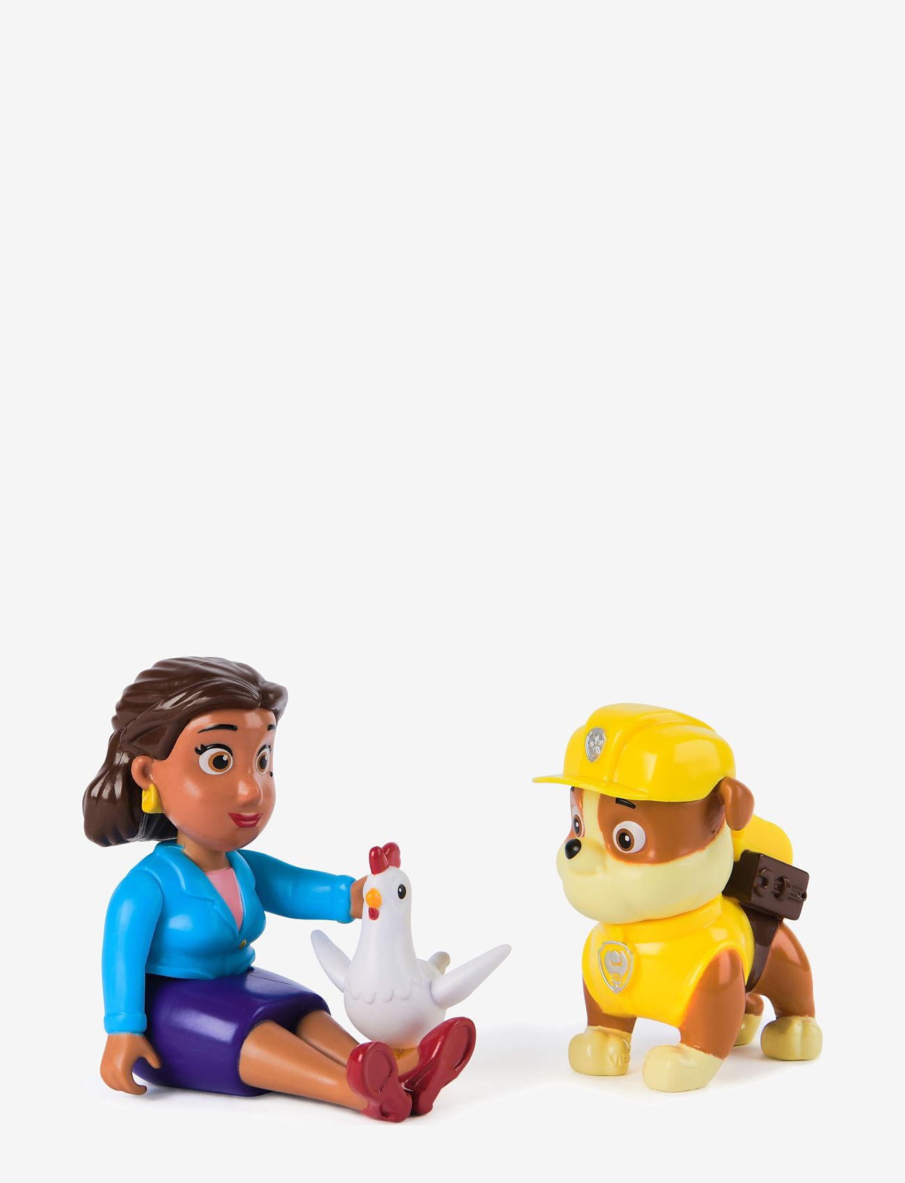 Paw Patrol - Paw Patrol Hero Pup - Mayor Goodway & Rubble - legesæt - multi - 2