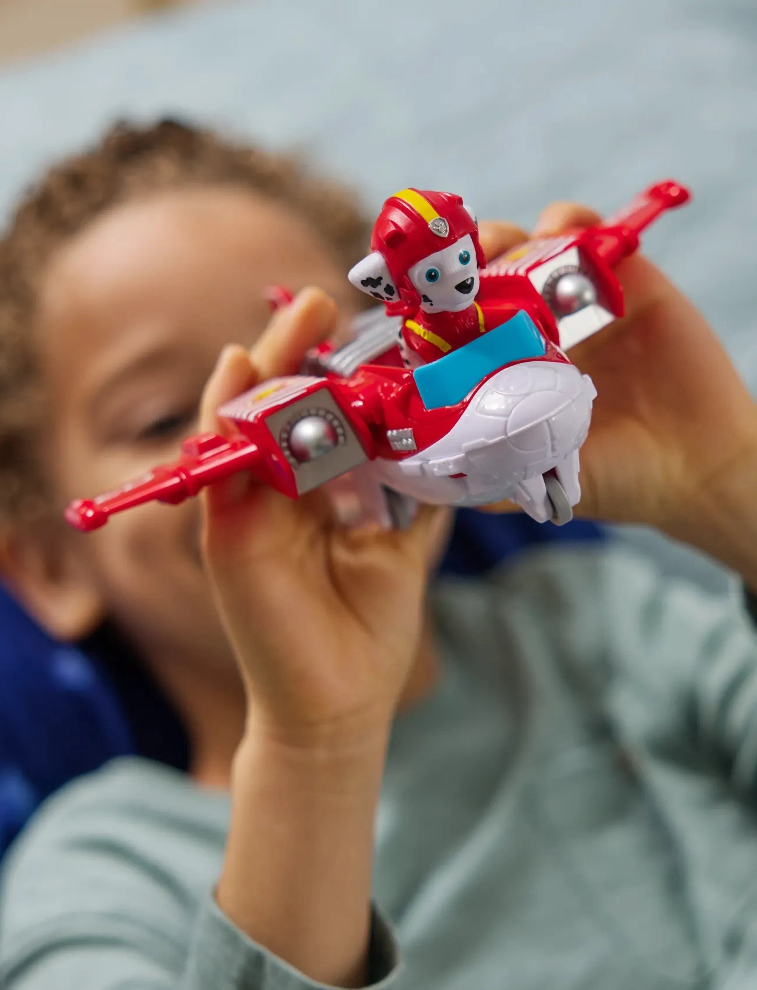 Paw Patrol Air Rescue Themed Vehicle Marshall, Børn, Movies & Fairy Tale Characters, Multi/mønstret, Str: ONE SIZE
