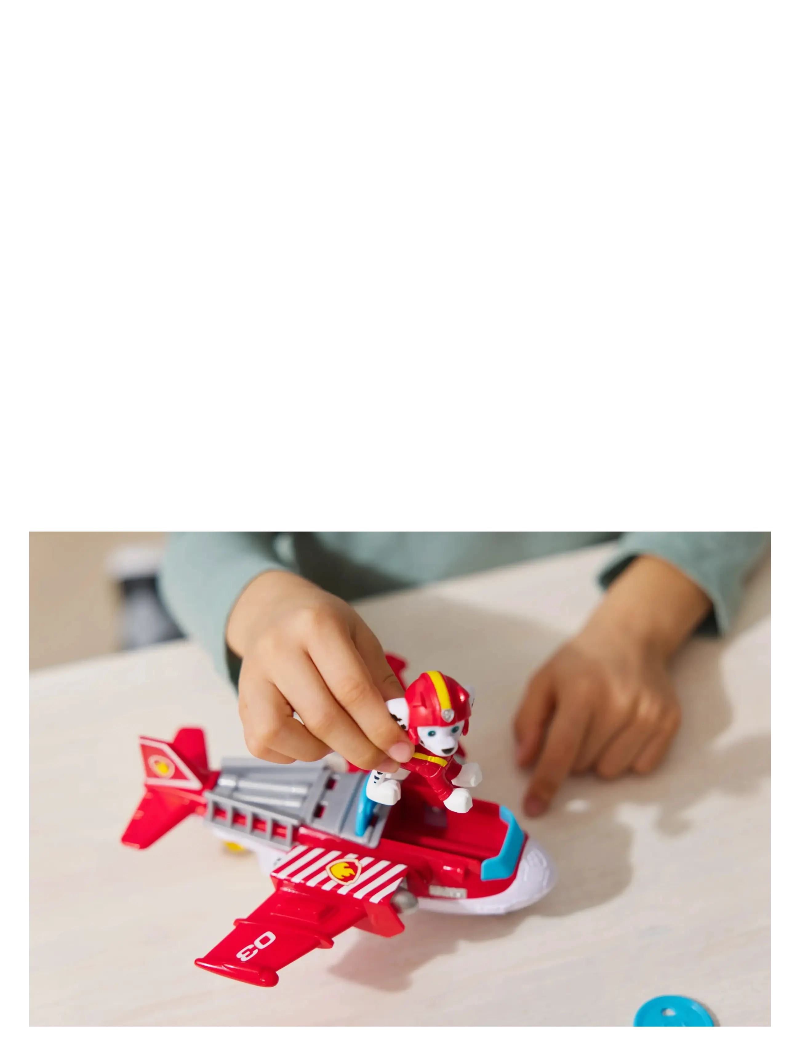 Paw Patrol - Paw Patrol Air Rescue Themed Vehicle - Marshall - film- & eventyrsfigurer - muti - 4