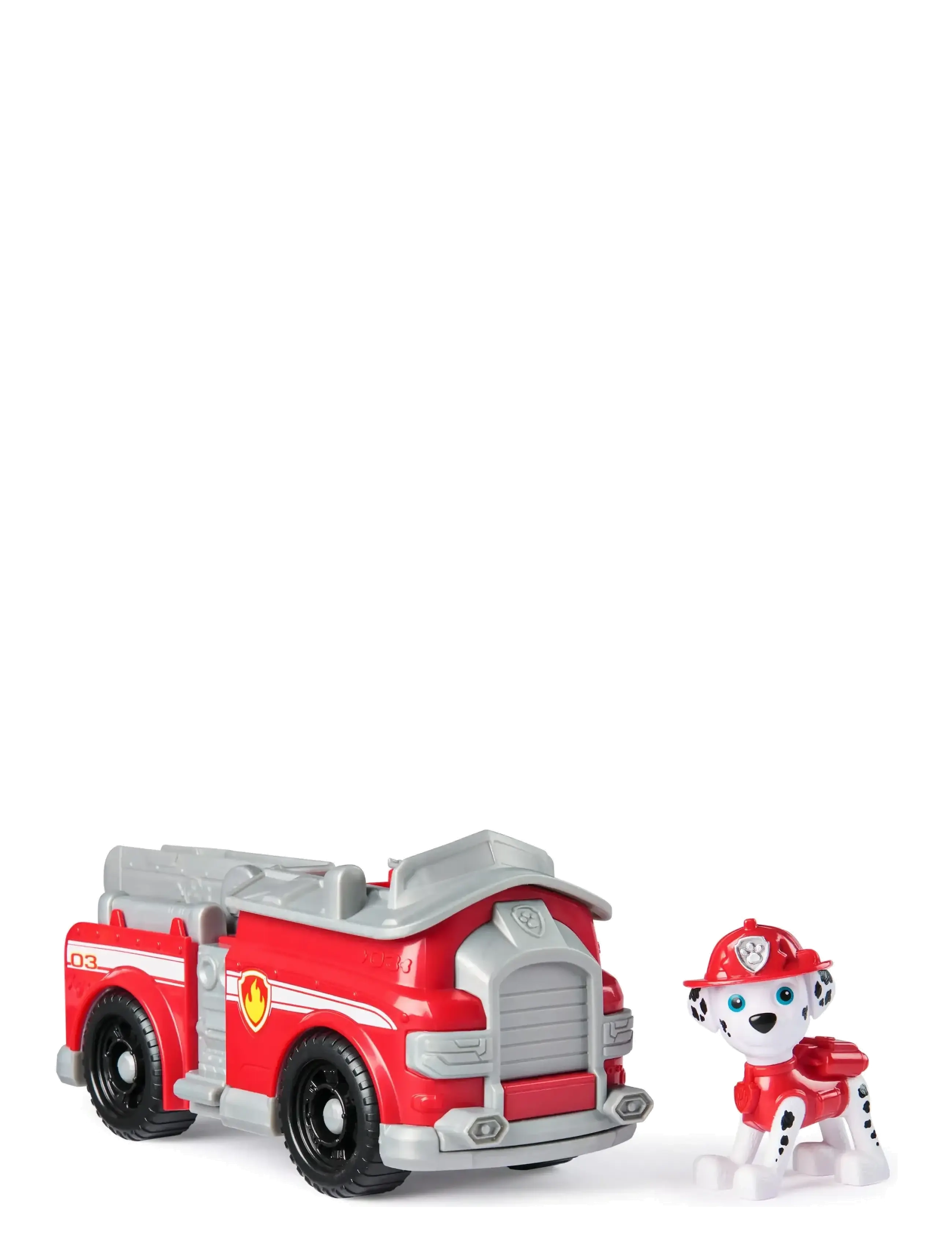 Paw Patrol Paw Patrol Basic Vehicle 2.0 - Marshall, One Size, Multi/patterned, Legetøjsbiler > Brandbiler, Børn