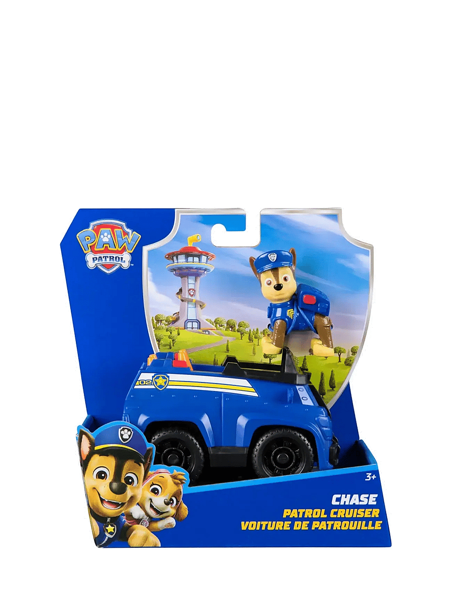 Paw Patrol - Paw Patrol Basic Vehicle 2.0 - Chase - film & sagofigurer - muti - 0