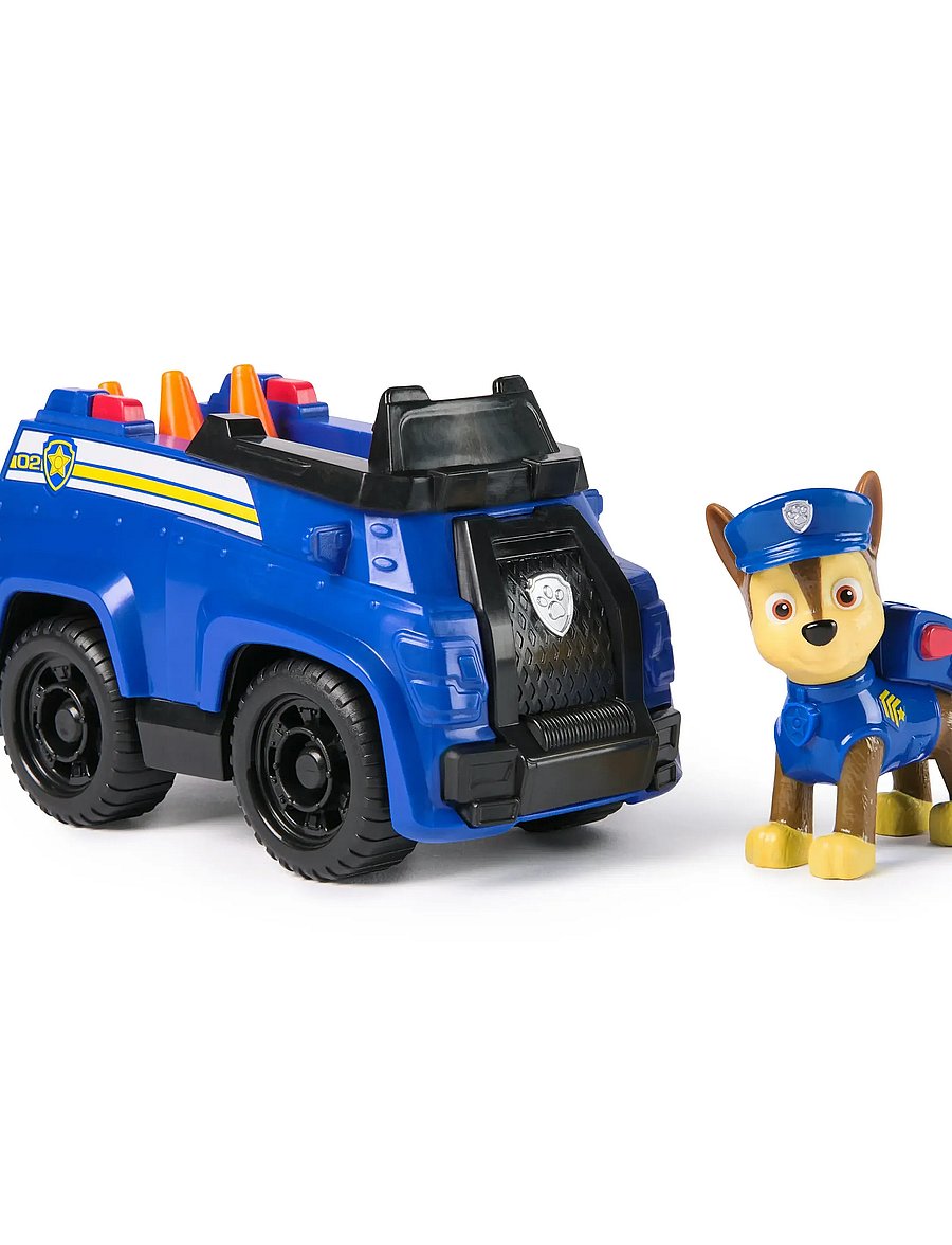 Paw Patrol - Paw Patrol Basic Vehicle 2.0 - Chase - film & sagofigurer - muti - 1