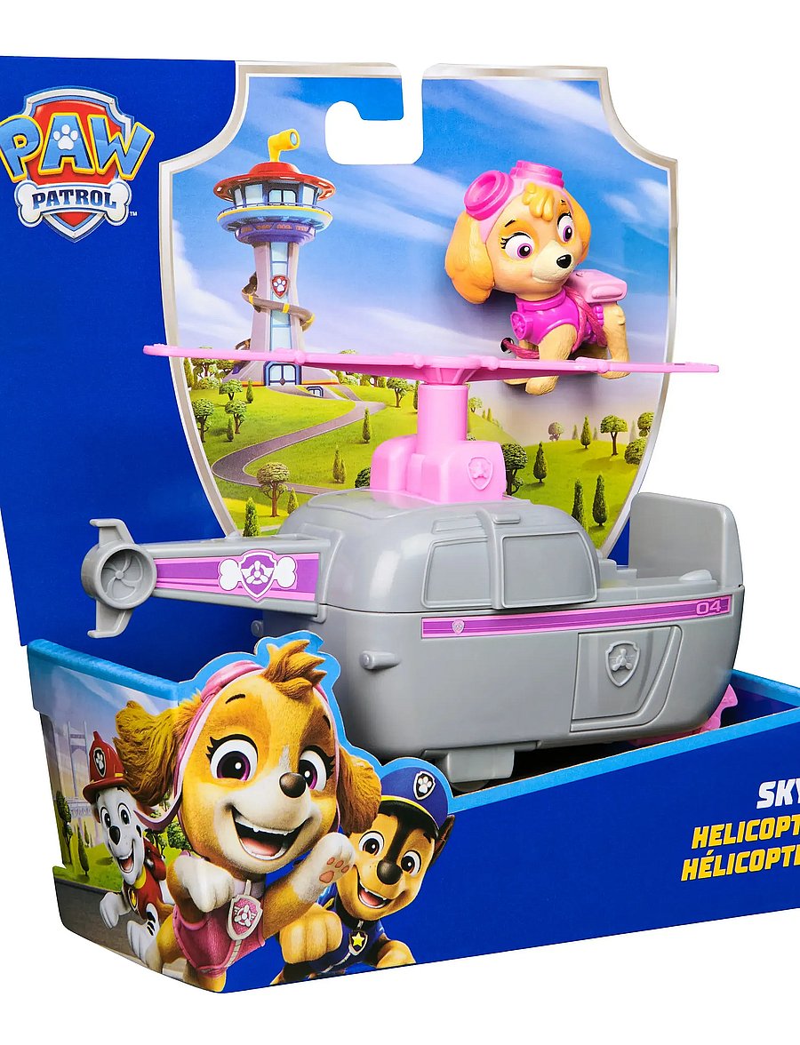 Paw Patrol - Paw Patrol Basic Vehicle 2.0 - Skye - kvikmynda- og ævintýrapersónur - muti - 5