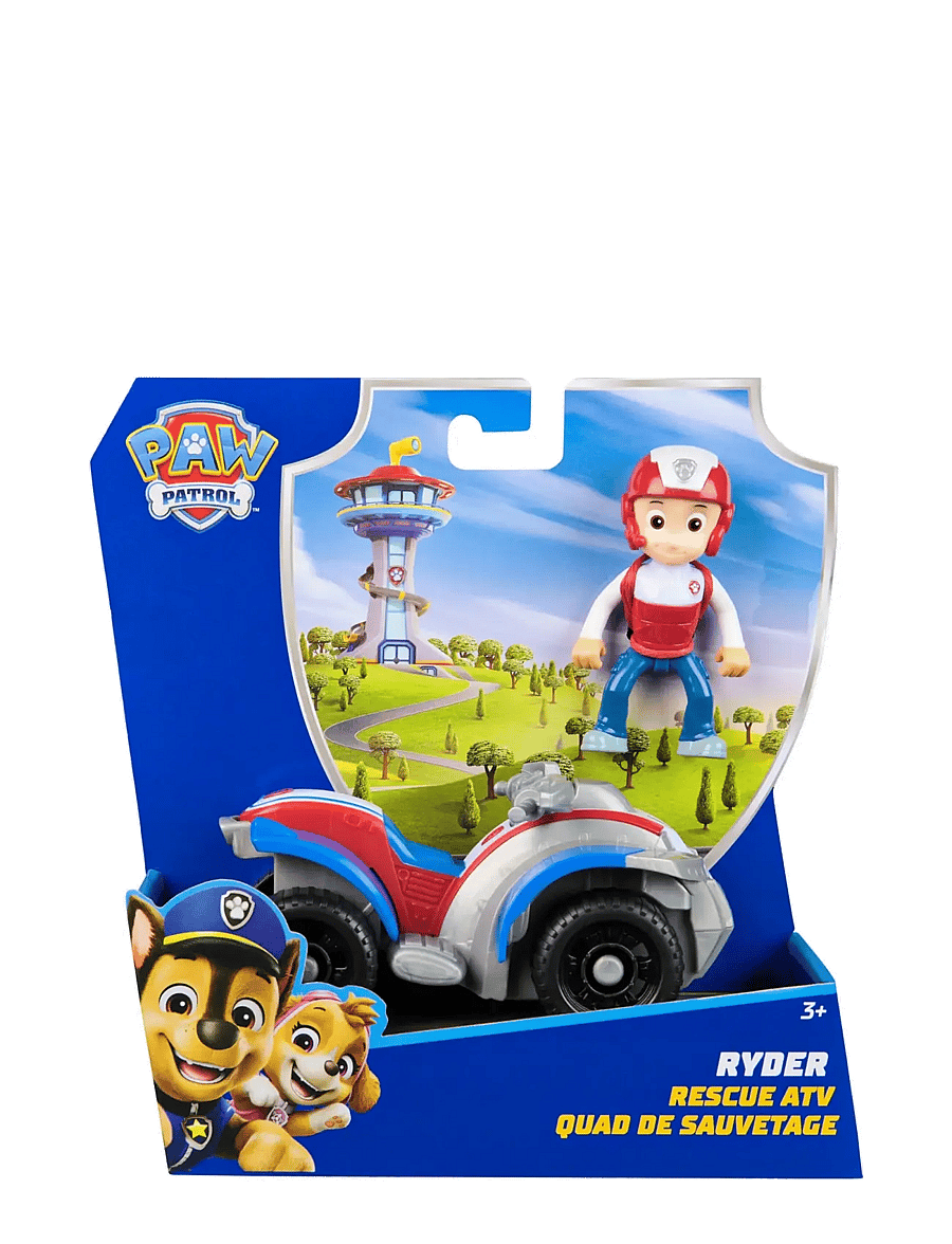 Paw Patrol - Paw Patrol Basic Vehicle 2.0 - Ryder - film & sagofigurer - muti - 0