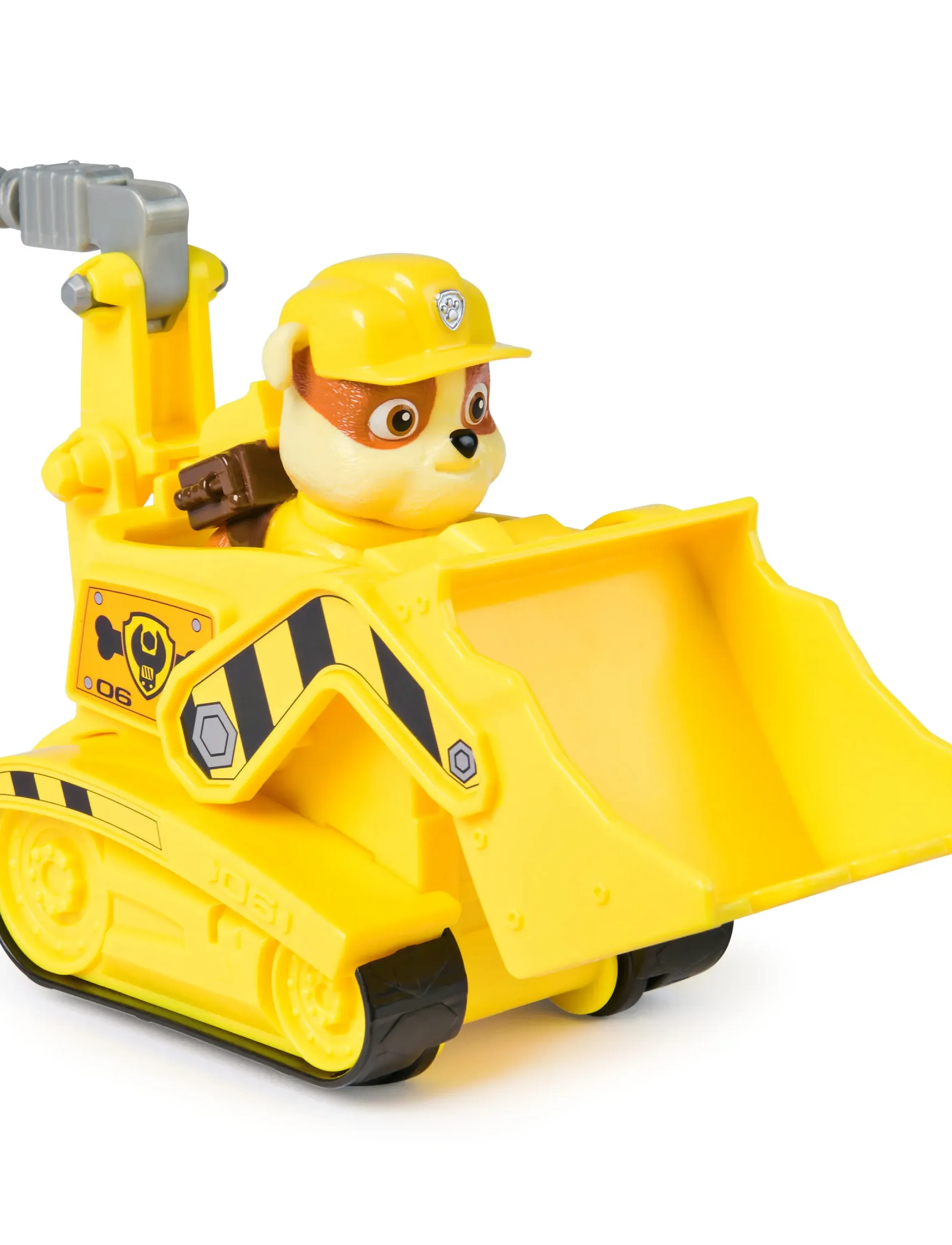 Paw Patrol - Paw Patrol Basic Vehicle 2.0 - Rubble - kvikmynda- og ævintýrapersónur - muti - 3