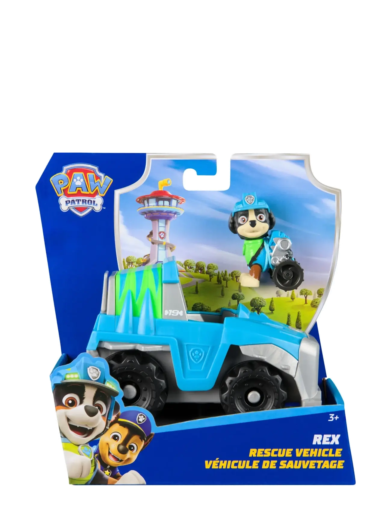 Ryhmä Hau Paw Patrol Basic Vehicle 2.0 - Rex - Lelusetit & figuurit - MUTI / multi