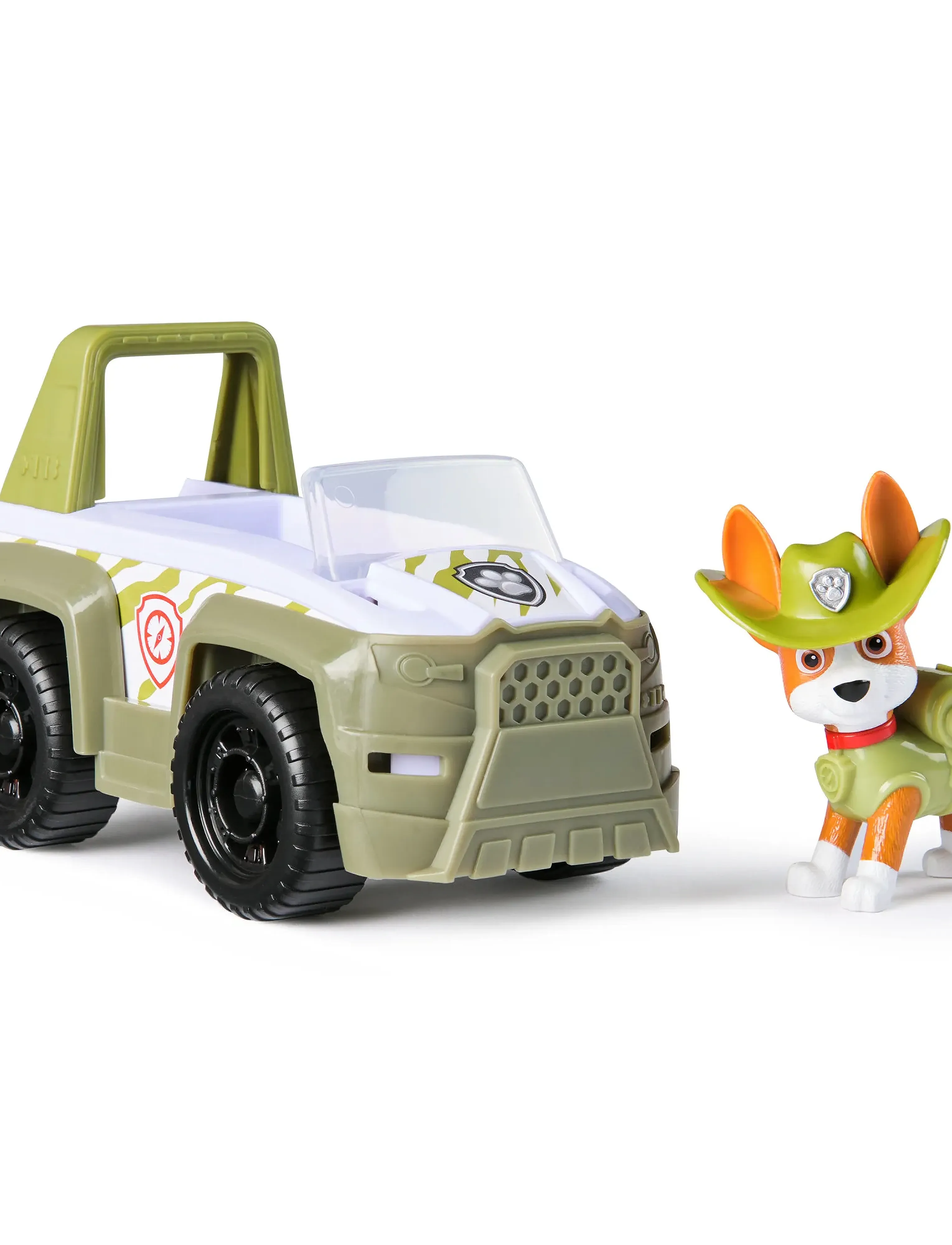 Paw Patrol - Paw Patrol Basic Vehicle 2.0 - Tracker - kvikmynda- og ævintýrapersónur - muti - 1