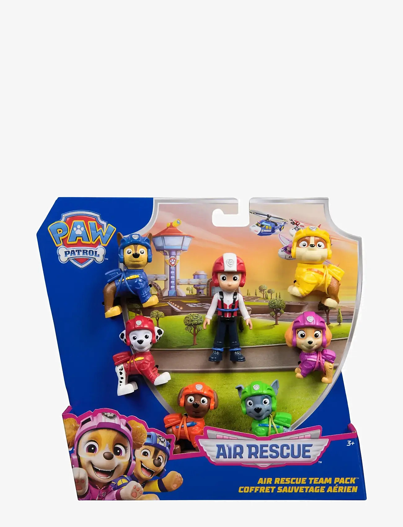 Paw Patrol - Paw Patrol Air Rescue 7 Figure Pack - kvikmynda- og ævintýrapersónur - muti - 0