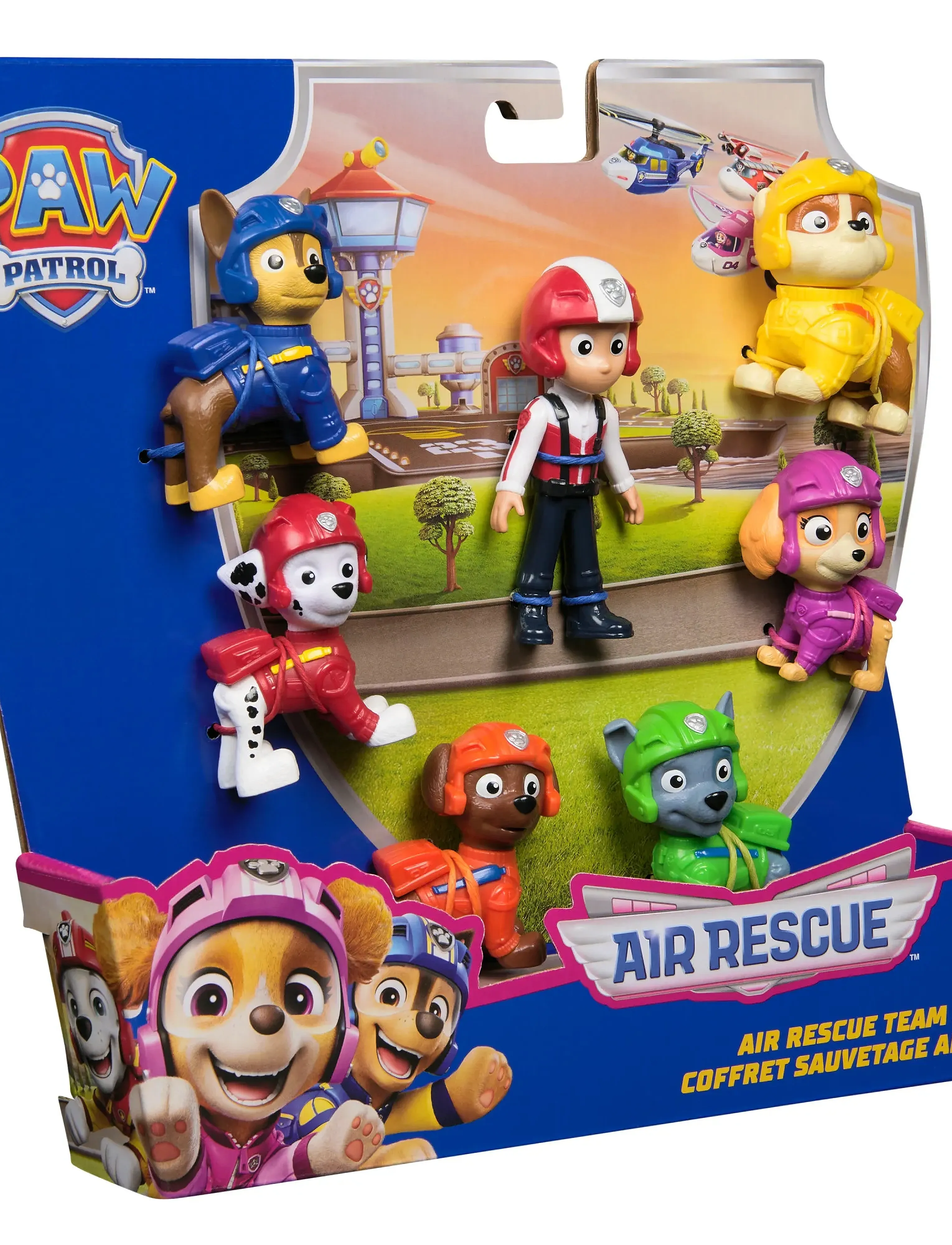 Paw Patrol - Paw Patrol Air Rescue 7 Figure Pack - karakterer fra filmer og eventyr - muti - 3