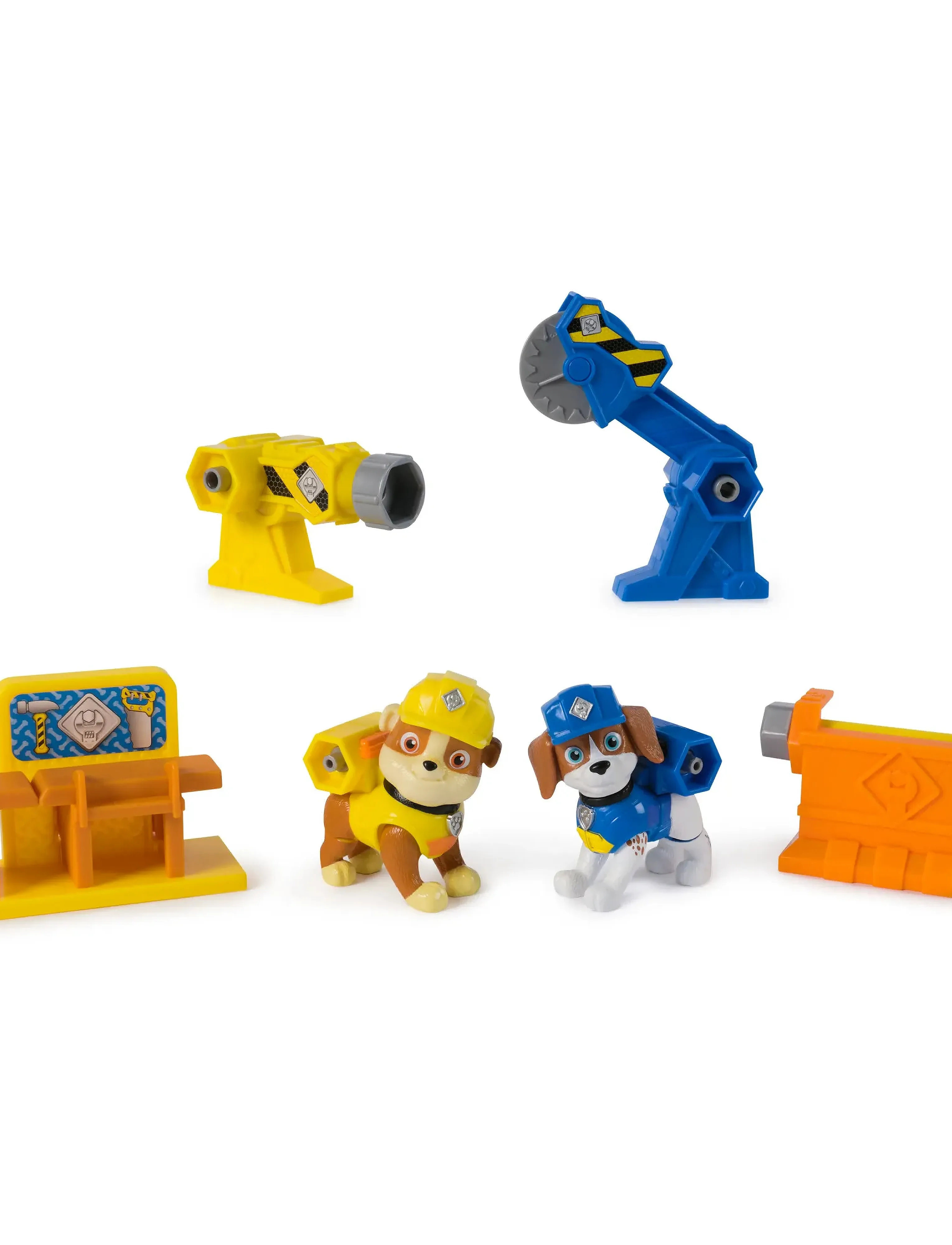 Paw Patrol - Rubble & Crew Power Tool Pups 2 Pack - leikfangasett - muti - 3