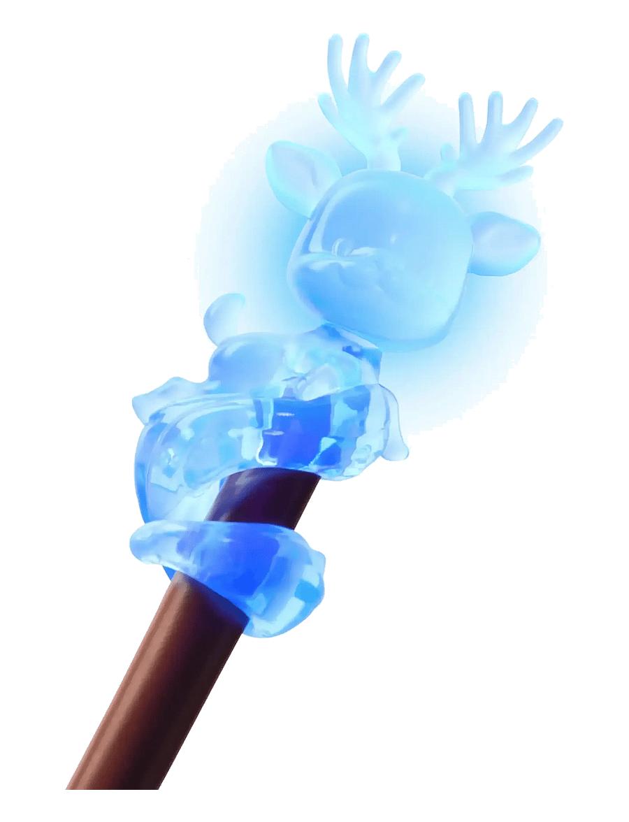 Harry Potter - Harry Potter Lumos Wand w/Patronus - film- & eventyrsfigurer - muti - 3