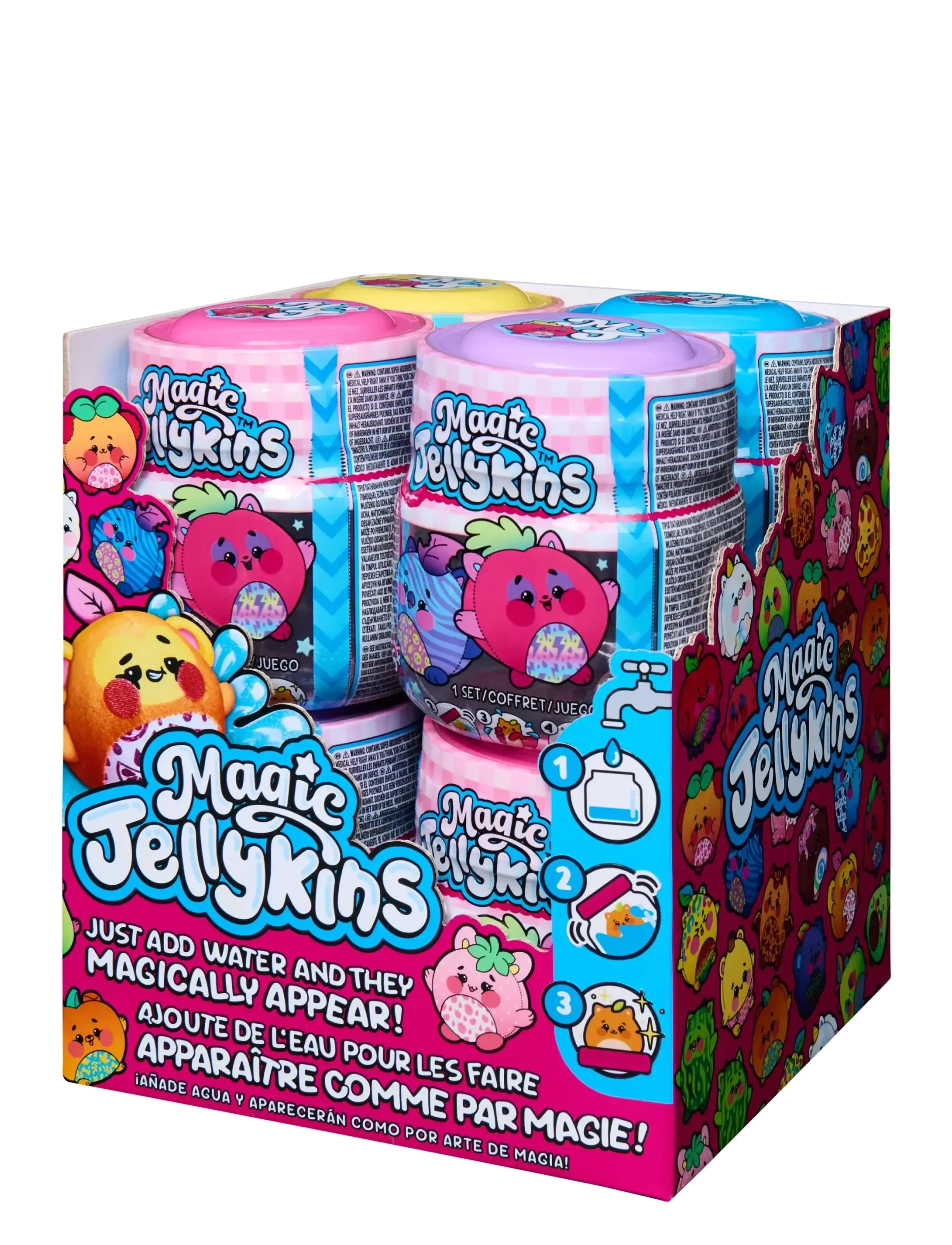 MAKI - Magic Jellykins 1 pack Asst. CDU - multi - 3