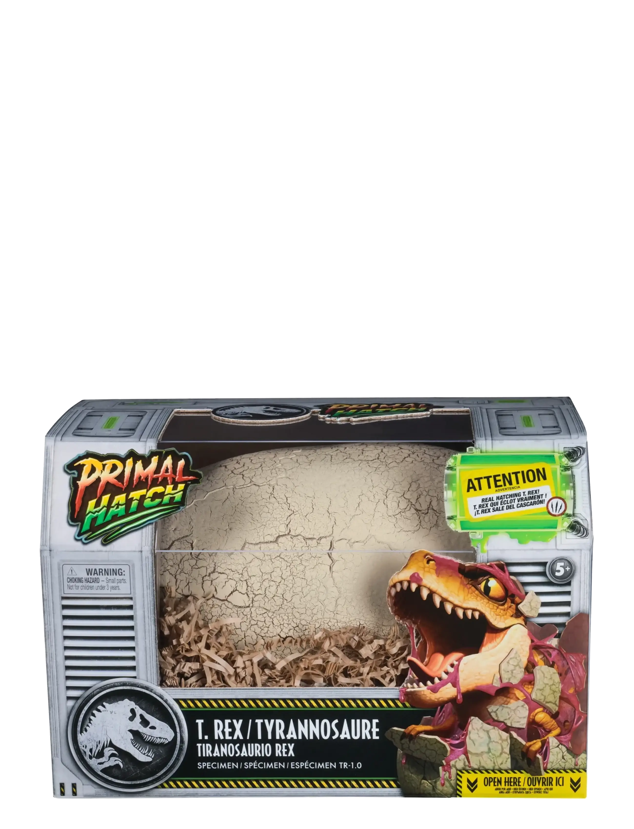 T-Rex Primal Hatch Interactive Hatching Dino, One Size, Grey, Interaktive Dyr Og Robotter > Interaktive Dyr, Børn
