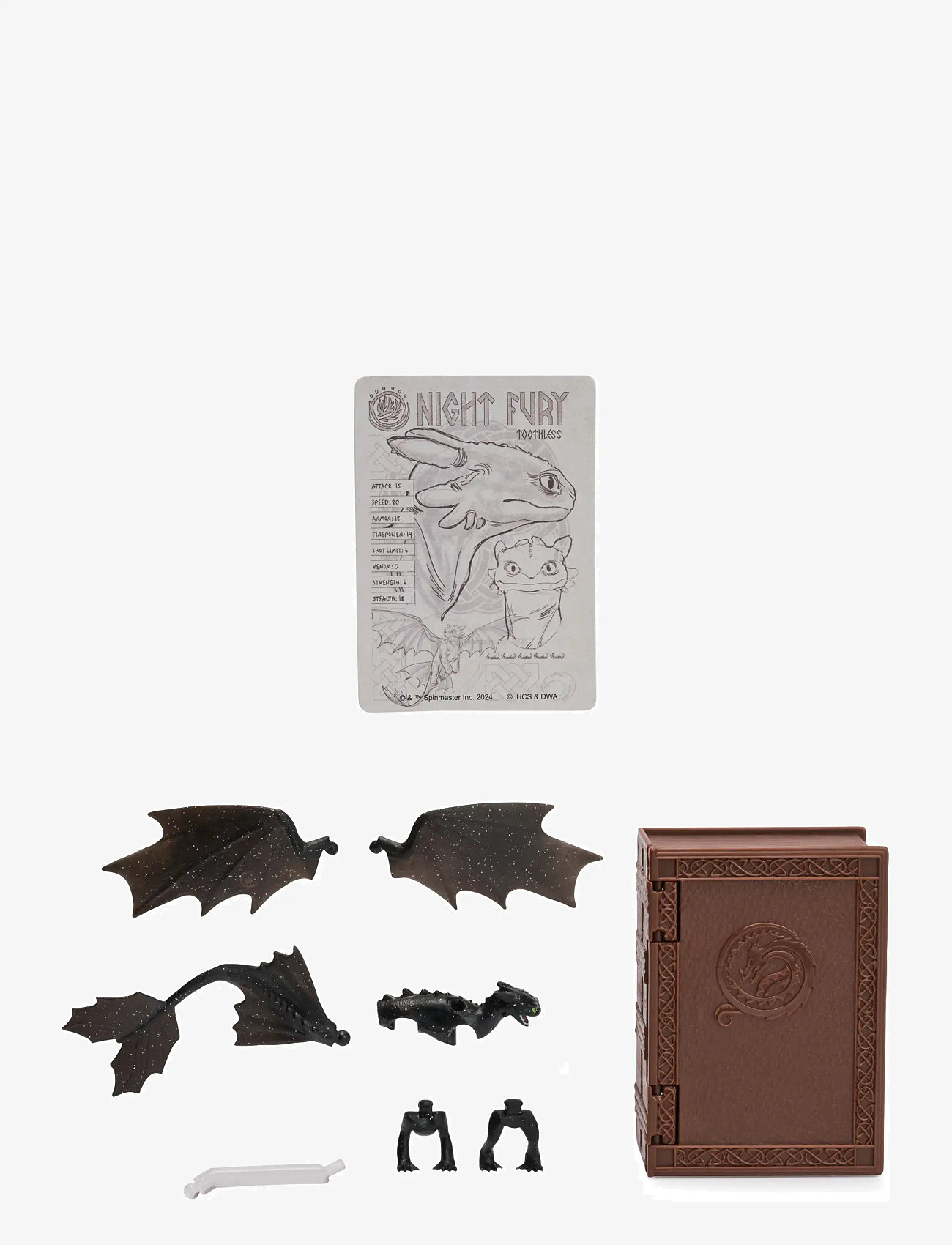 Dragon - Dragons Movie Mini Collectible Dragons Asst. - djur - muti - 1