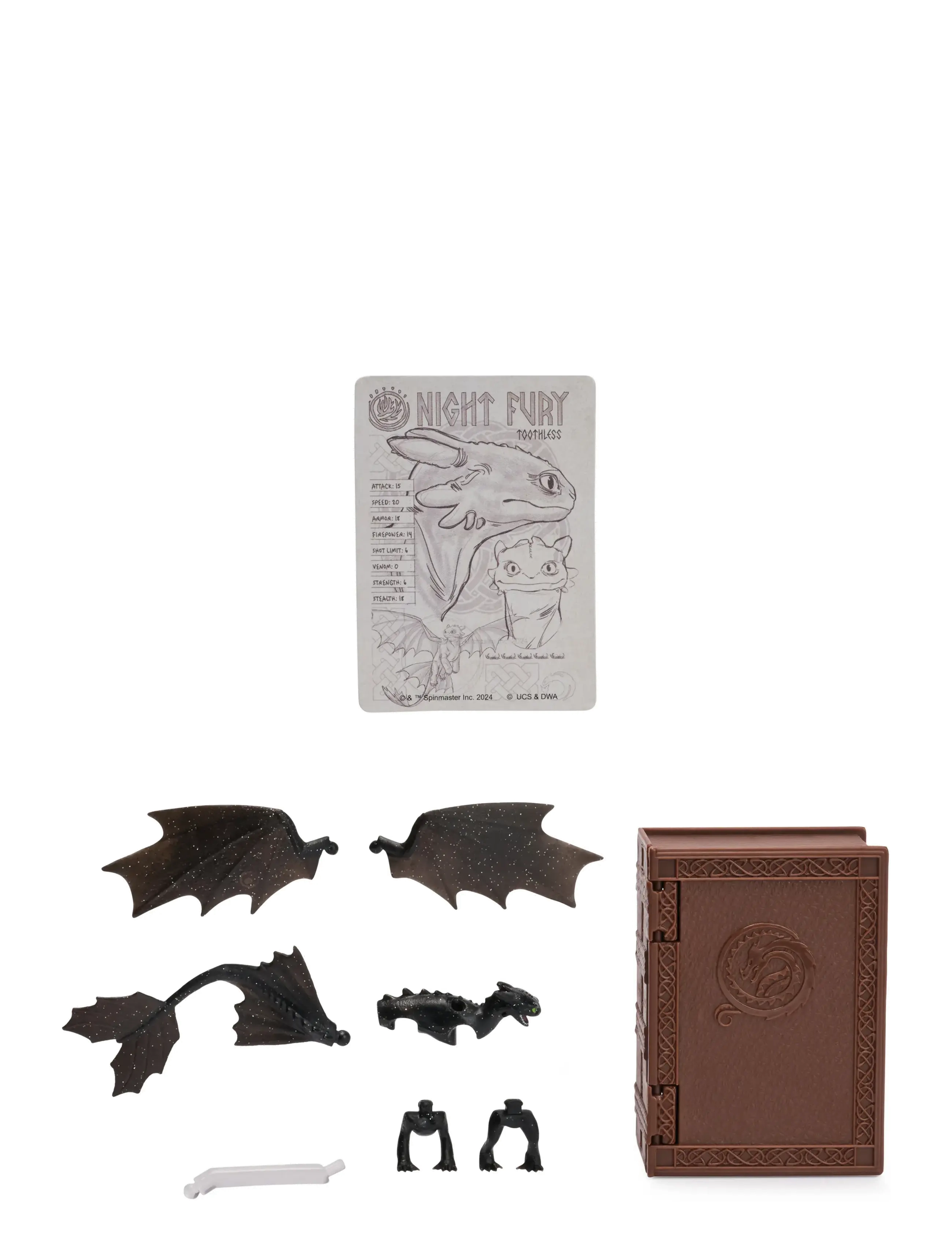 Dragon - Dragons Movie Mini Collectible Dragons Asst. - dýr - muti - 1